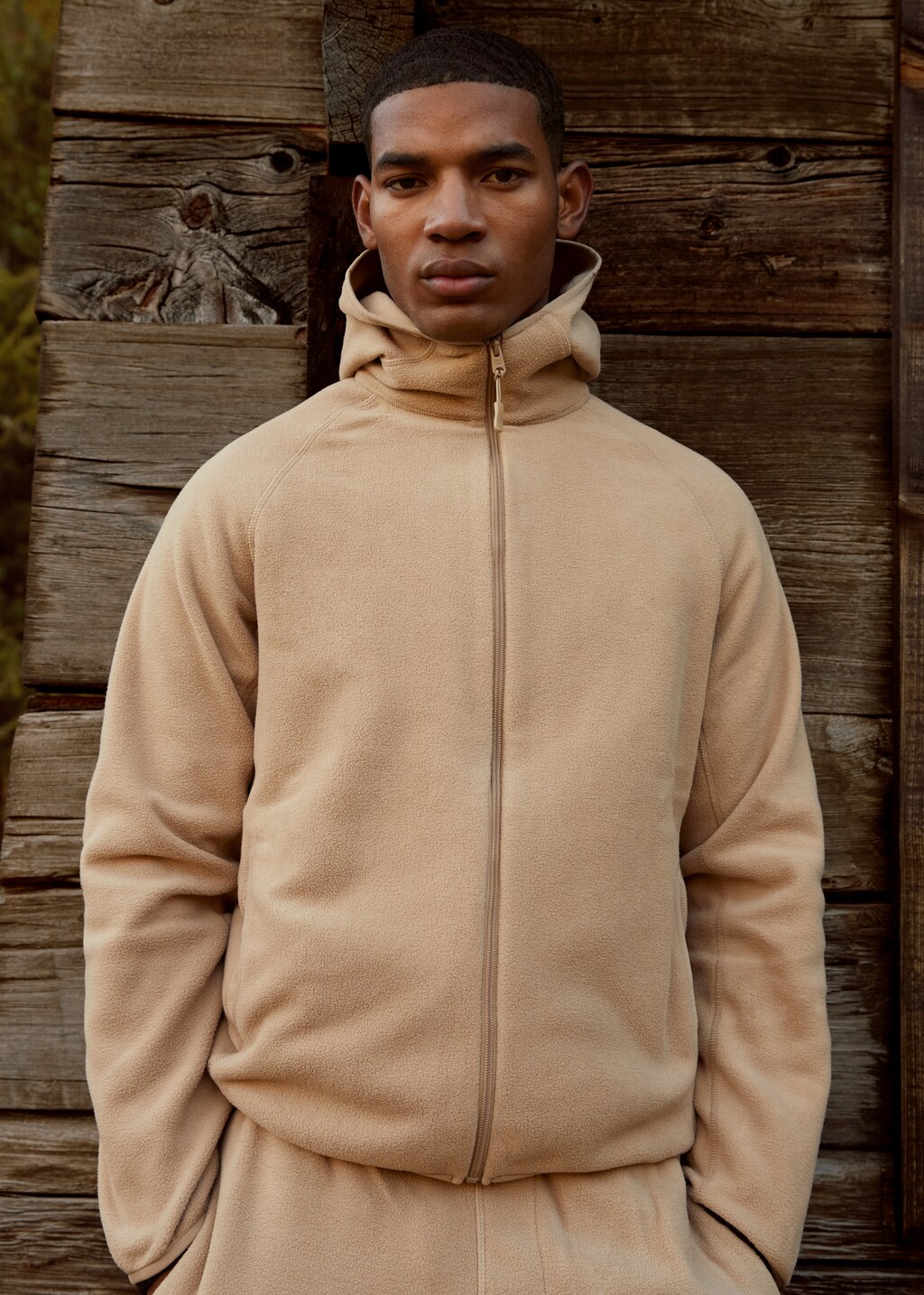 Zip-up fleece sweatshirt - Details of the article 5