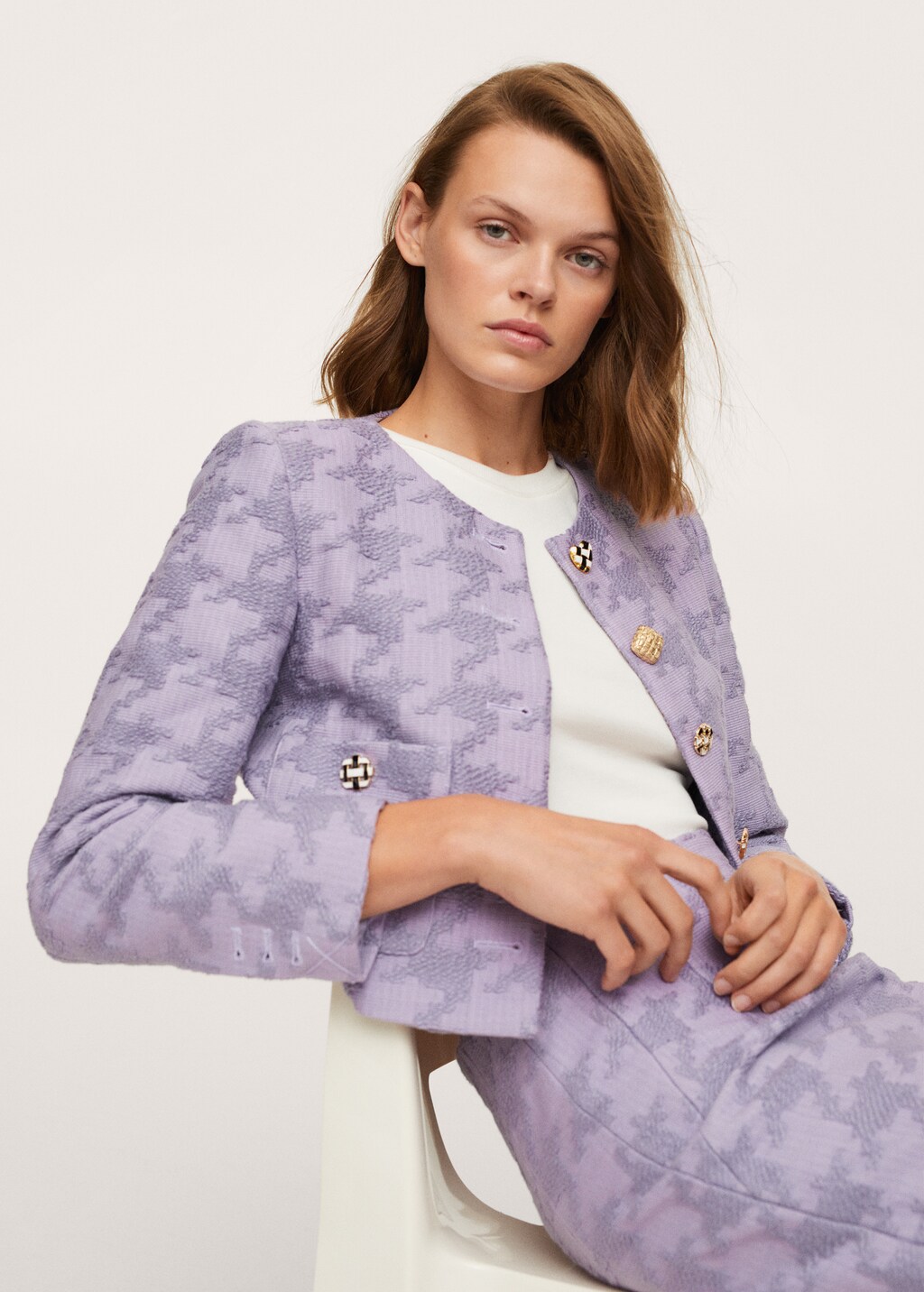 Houndstooth jacket - Details of the article 2