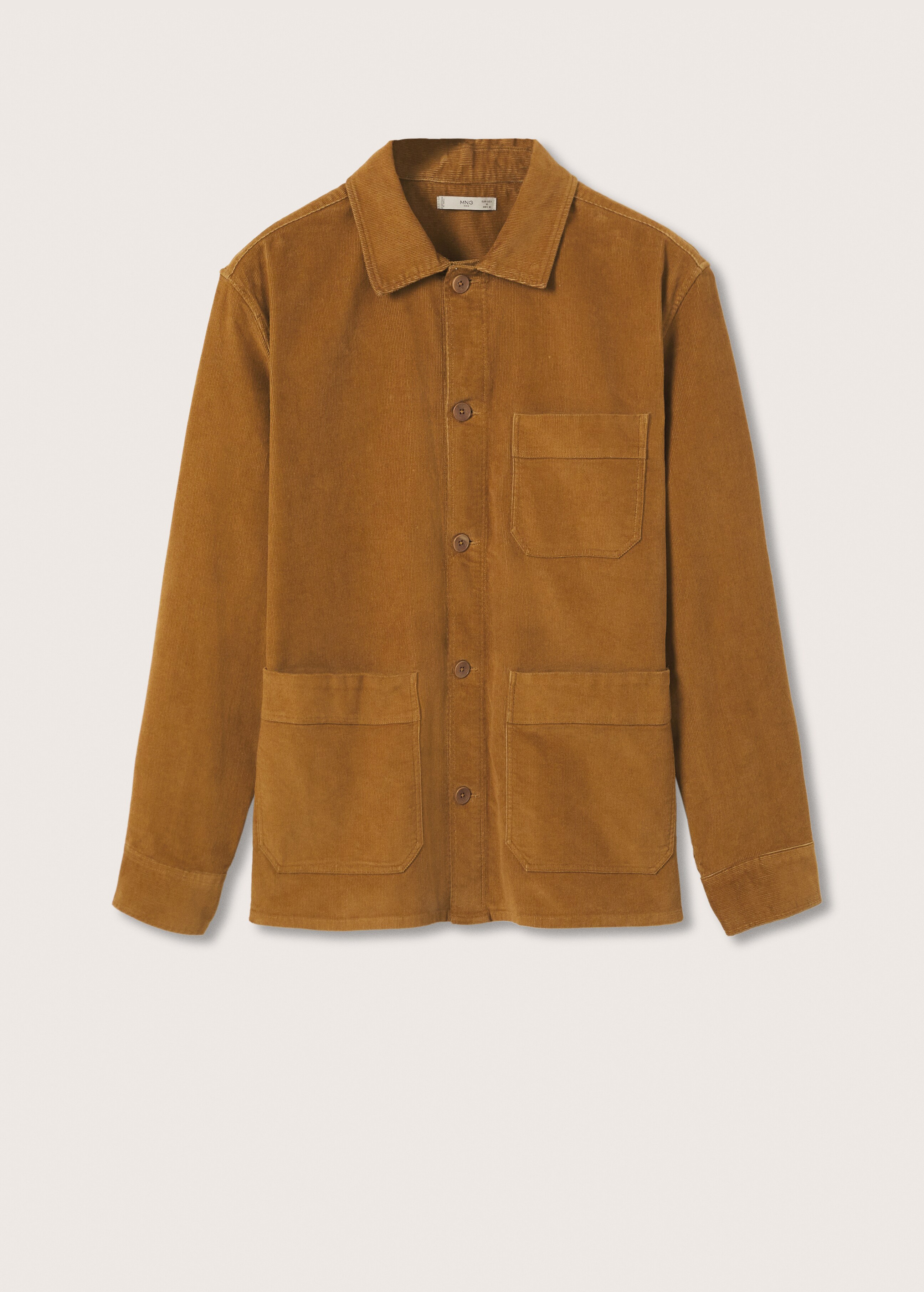 Worker corduroy overshirt - Article without model