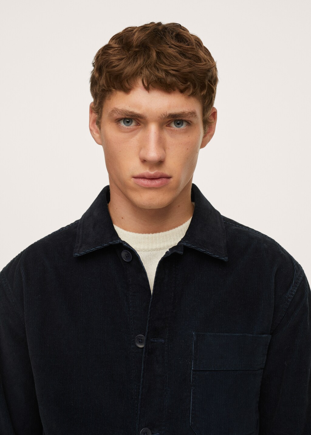 Worker corduroy overshirt - Details of the article 2