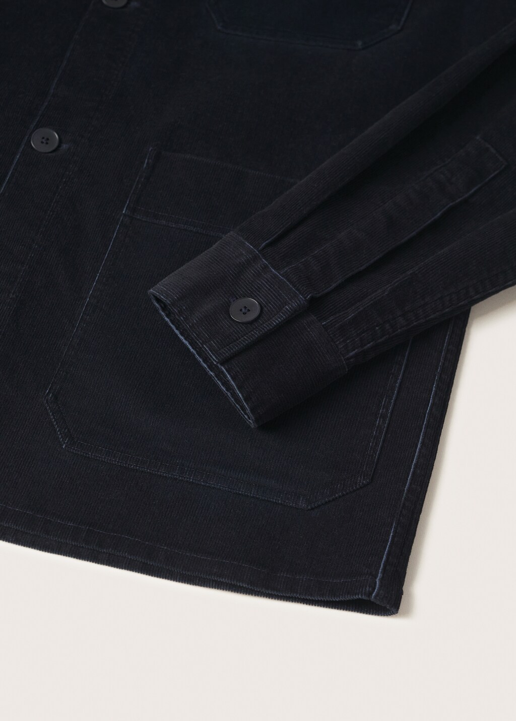 Worker corduroy overshirt - Details of the article 7