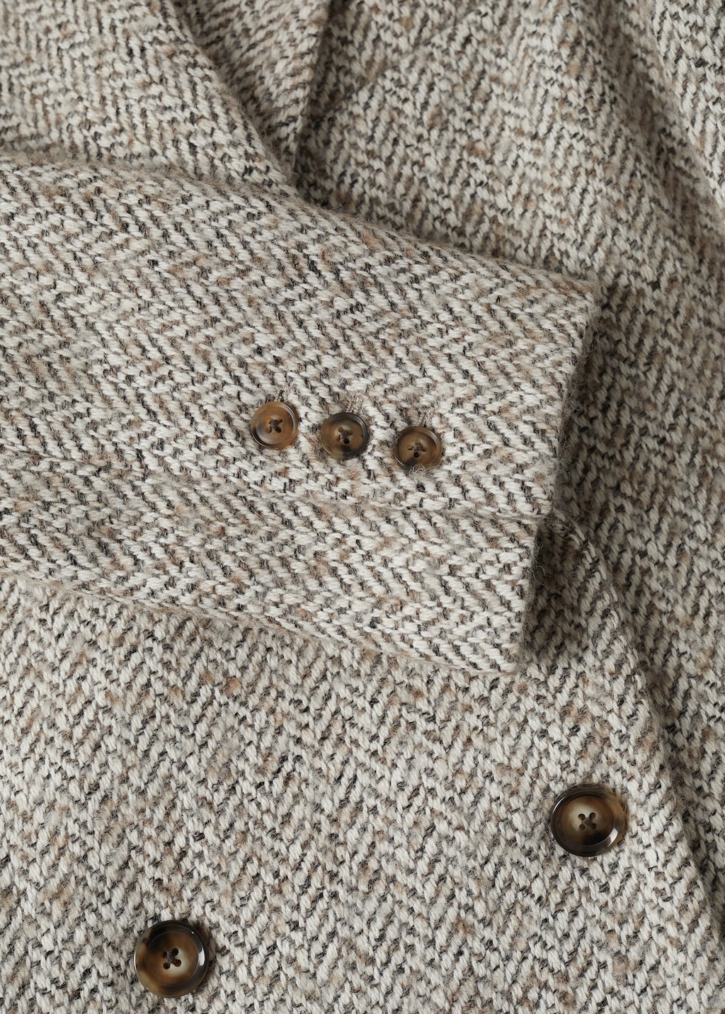 Herringbone wool-blend blazer - Details of the article 8