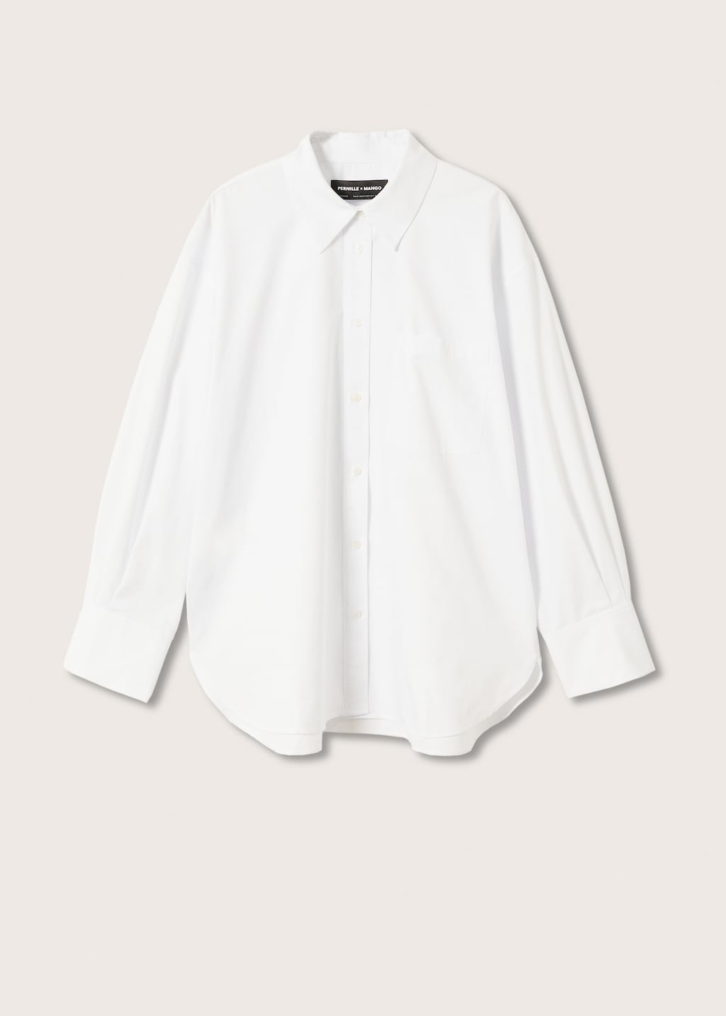 Oversize cotton shirt - Article without model