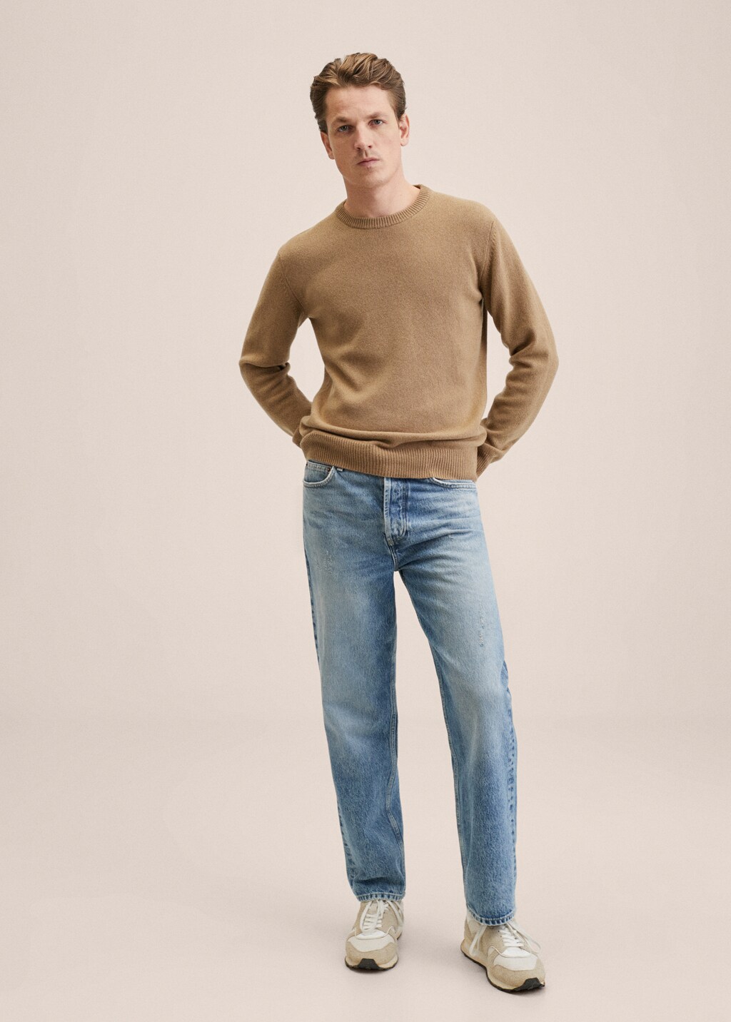 Recycled cashmere sweater - General plane