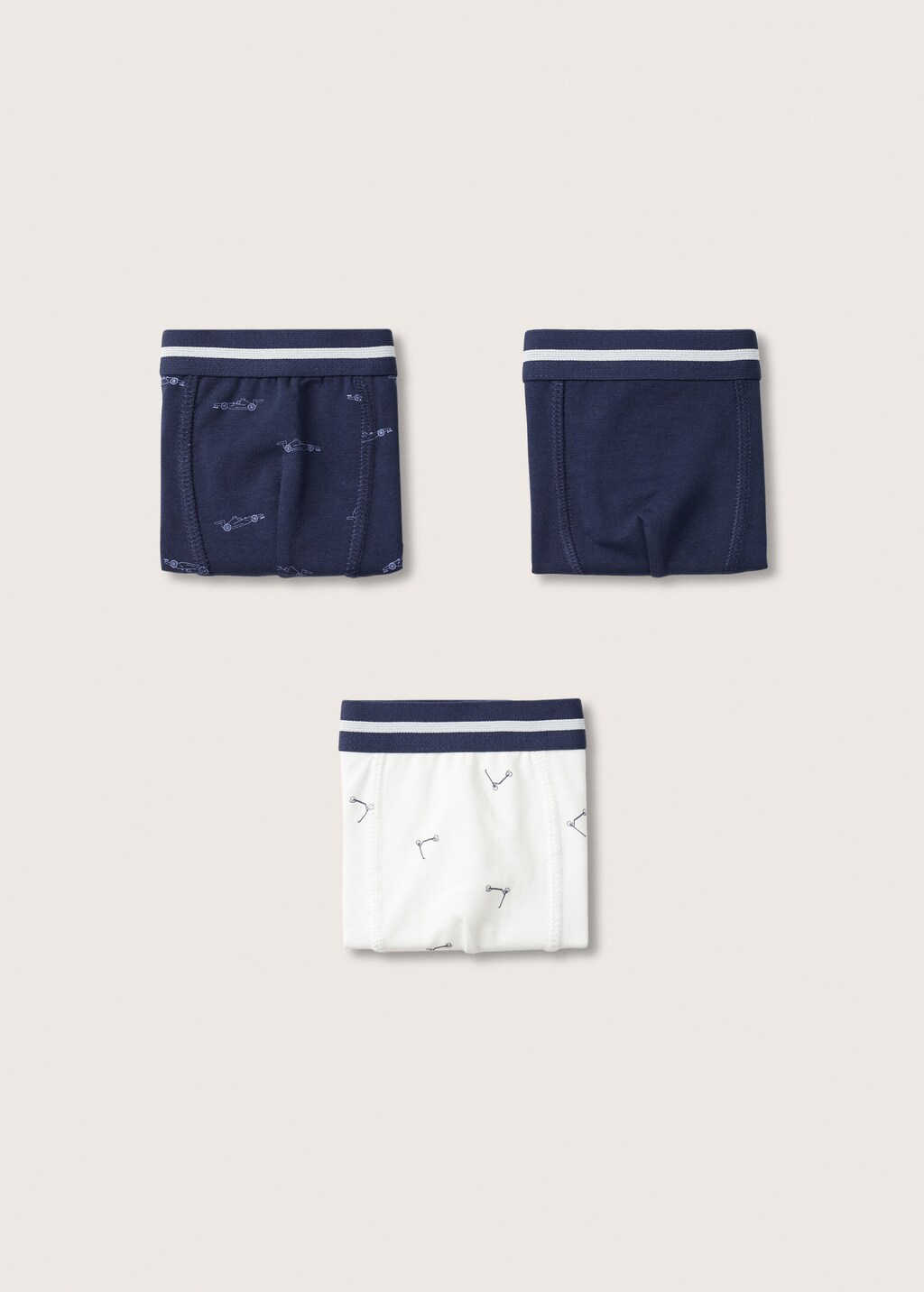 3er-Pack kombinierte Boxershorts - Artikel ohne Model