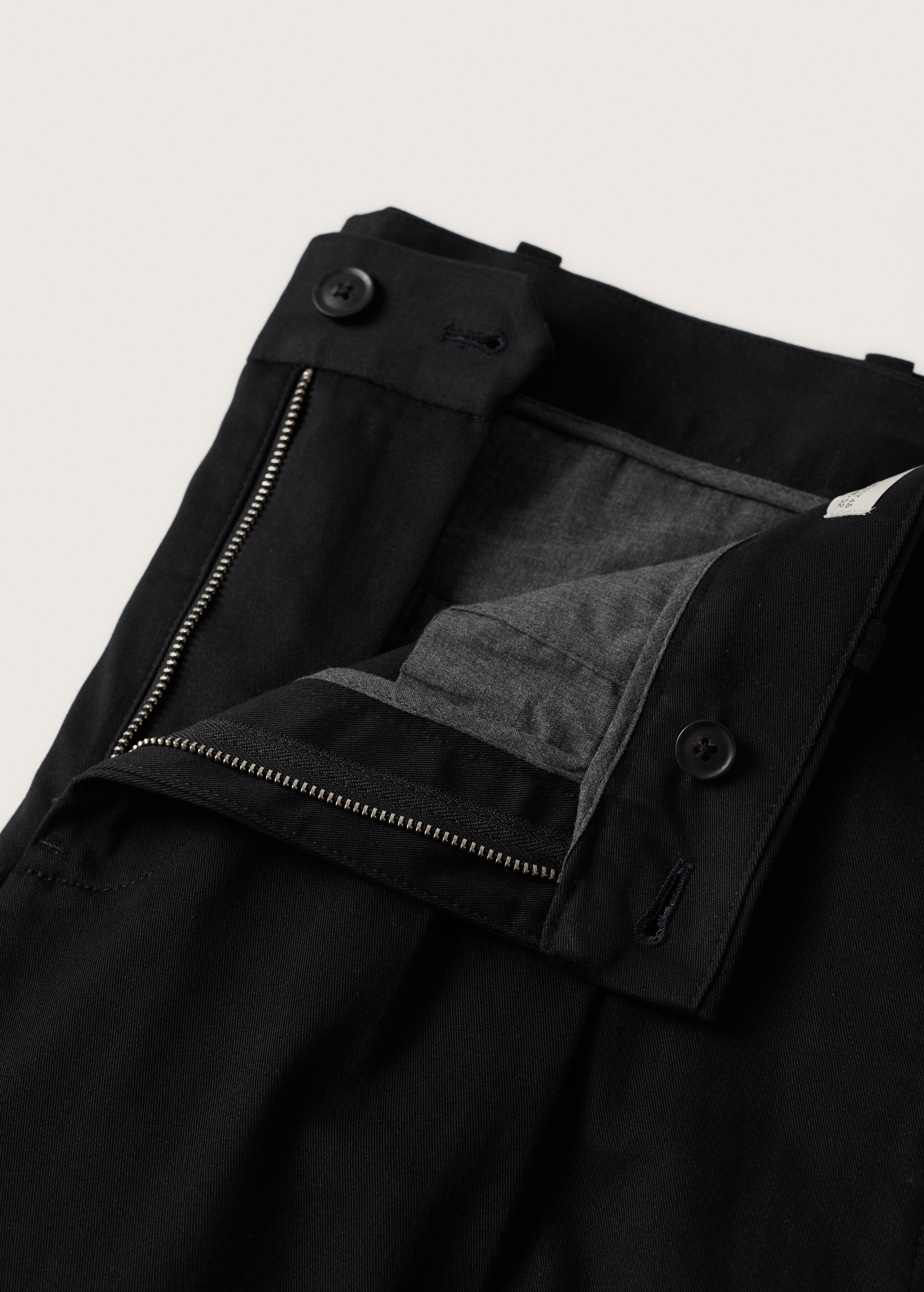 Regular-fit pleated trousers - Details of the article 8