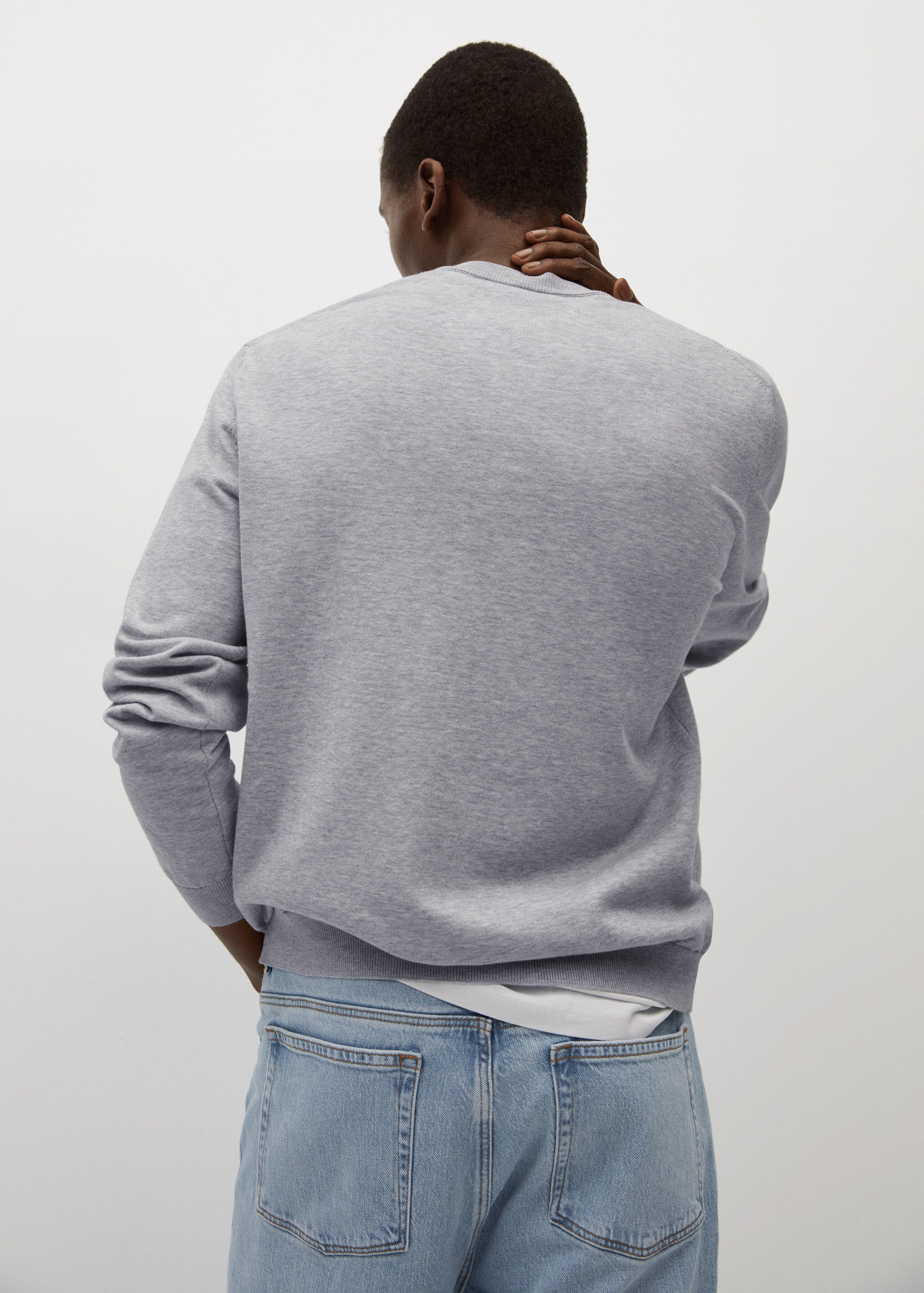 Thermoregulator cotton-blend sweater - Details of the article 3
