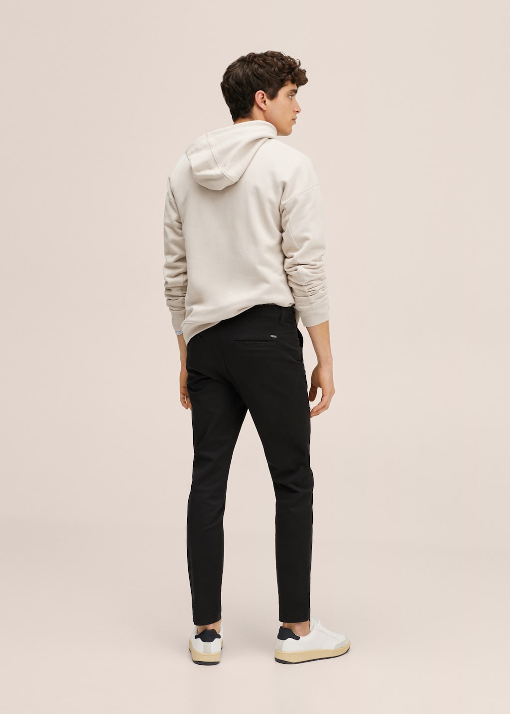 Cotton chinos - Reverse of the article