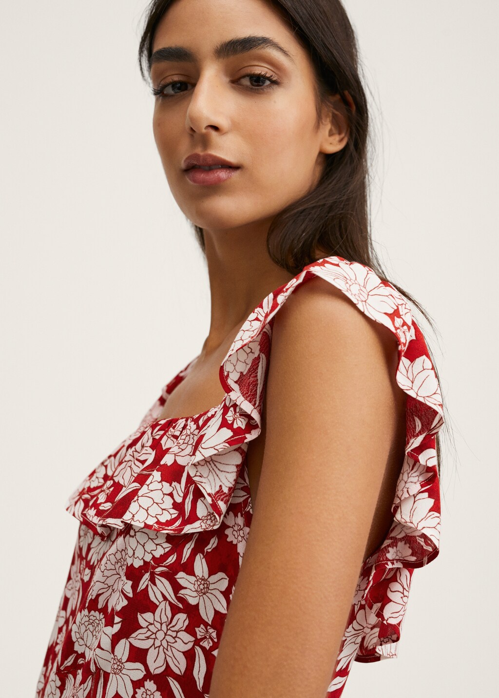 Floral print dress - Details of the article 2