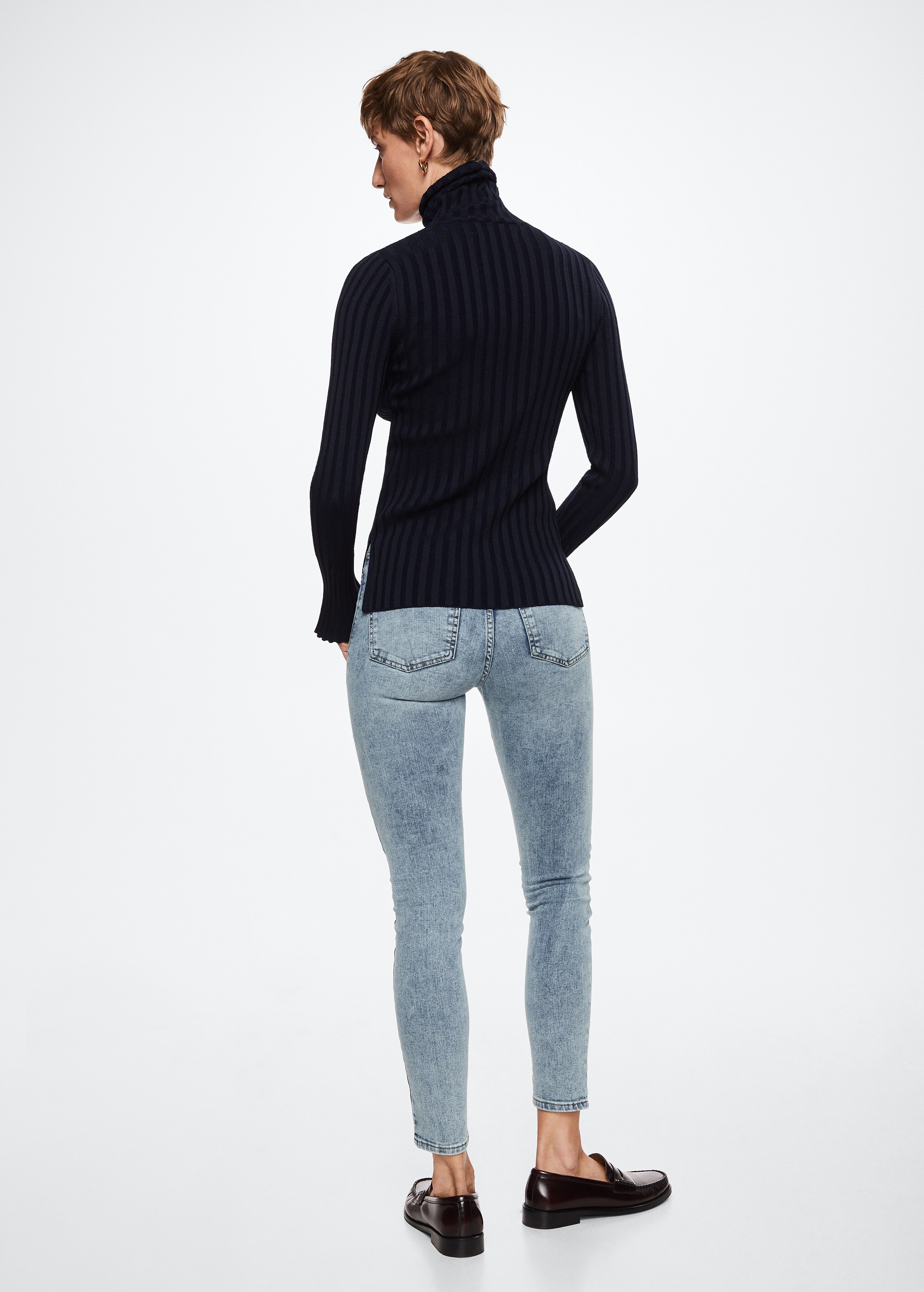 Elsa medium-waist skinny jeans - Reverse of the article