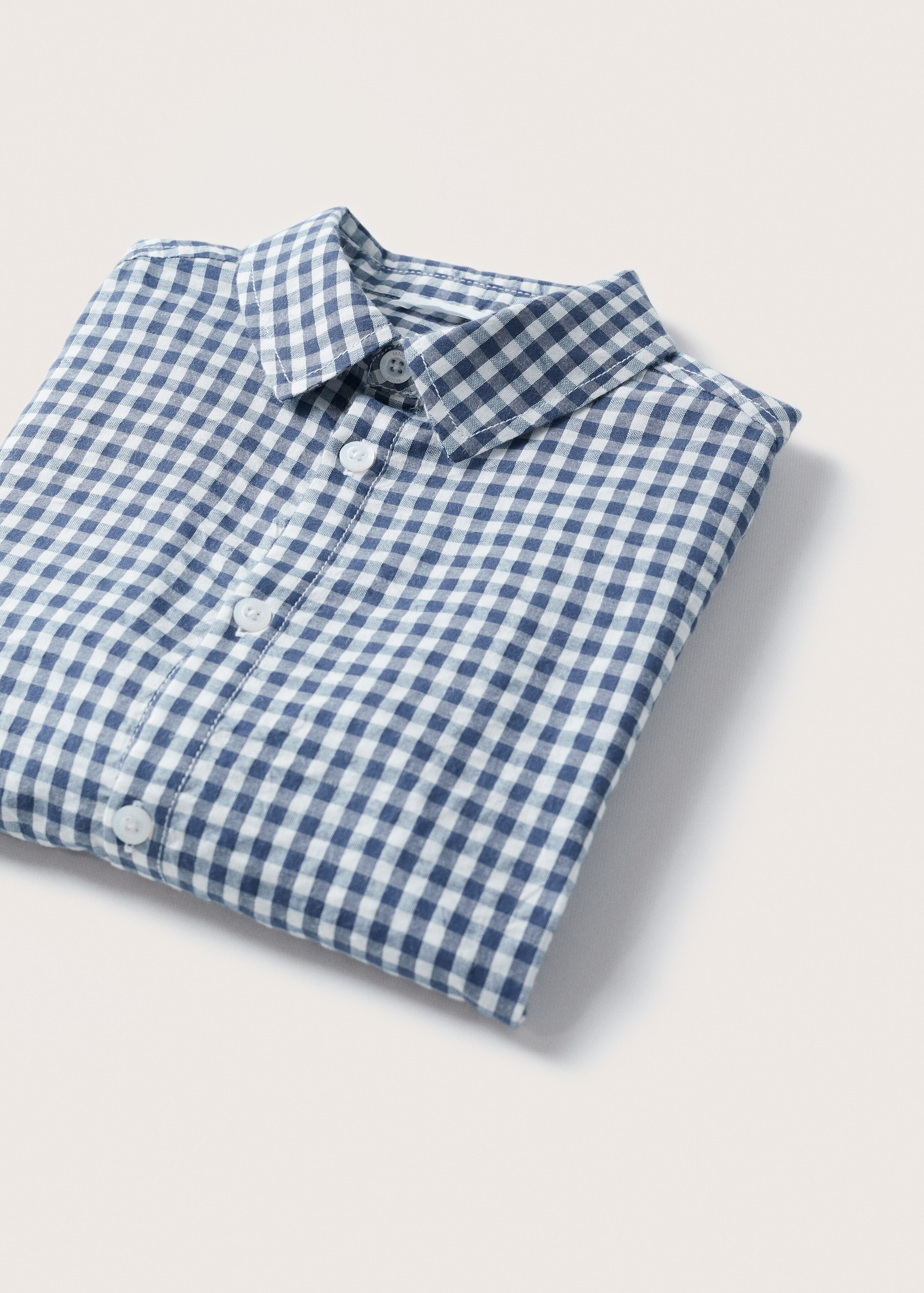 Gingham check shirt - Details of the article 8