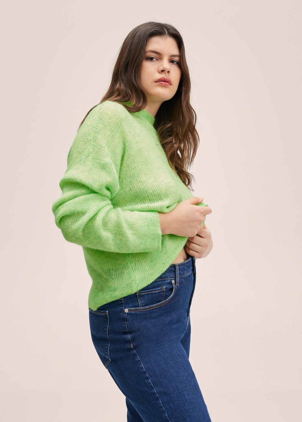 Perkins-neck knitted sweater - Details of the article 3