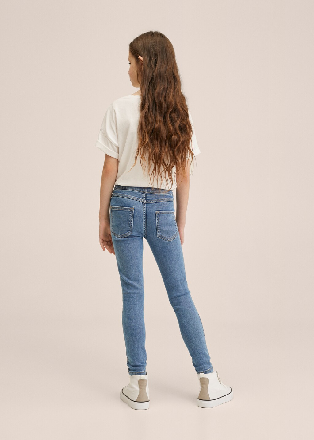 Cotton-blend jeggings - Details of the article 3