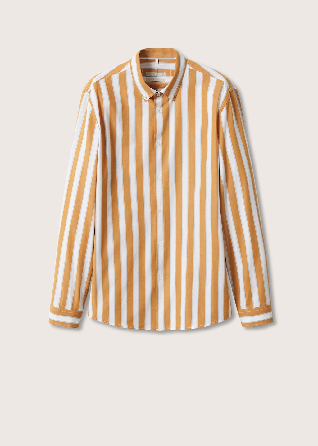 Striped slim-fit shirt - Article without model