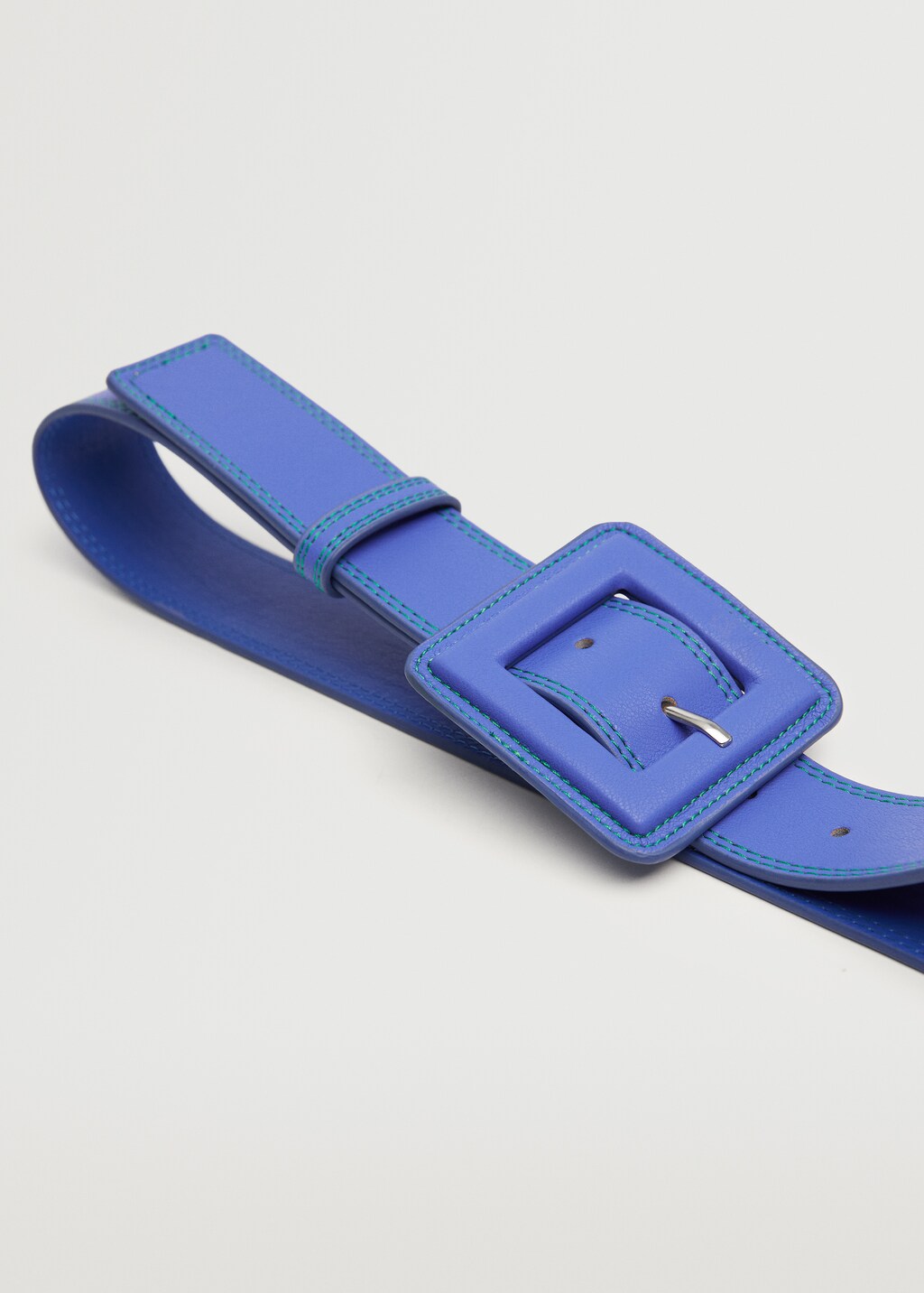 Square buckle belt - Medium plane