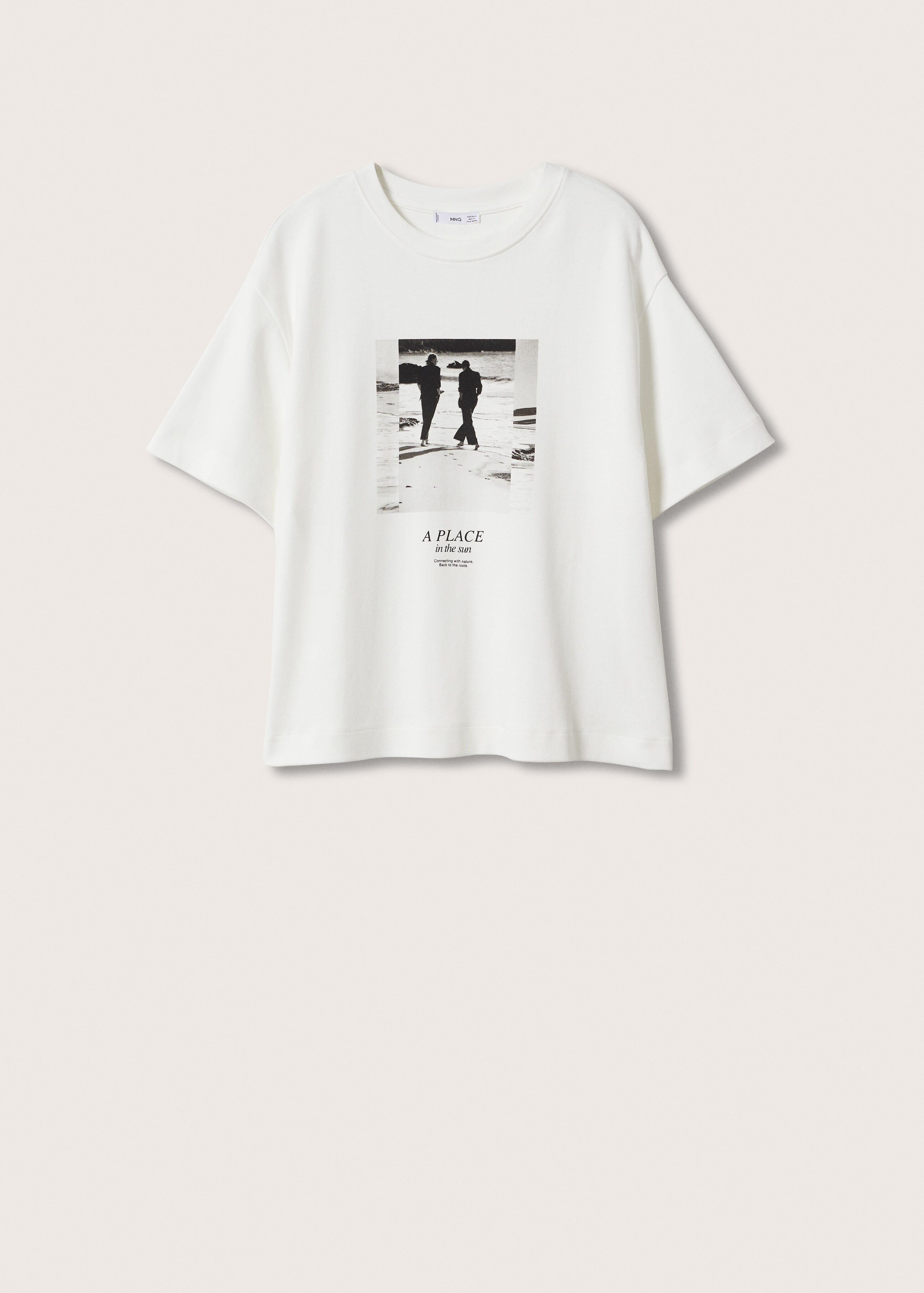 Camiseta algodón estampada - Artículo sin modelo