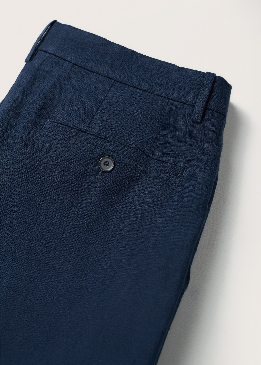 Slim fit linen pants - Details of the article 8