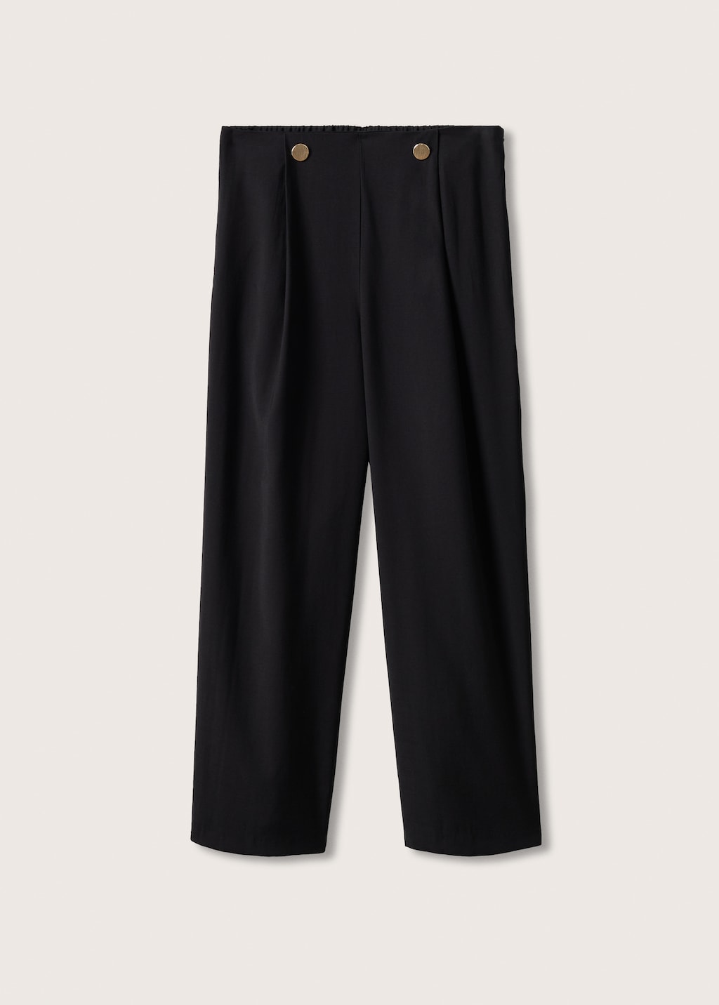 Cropped button pants - Article without model