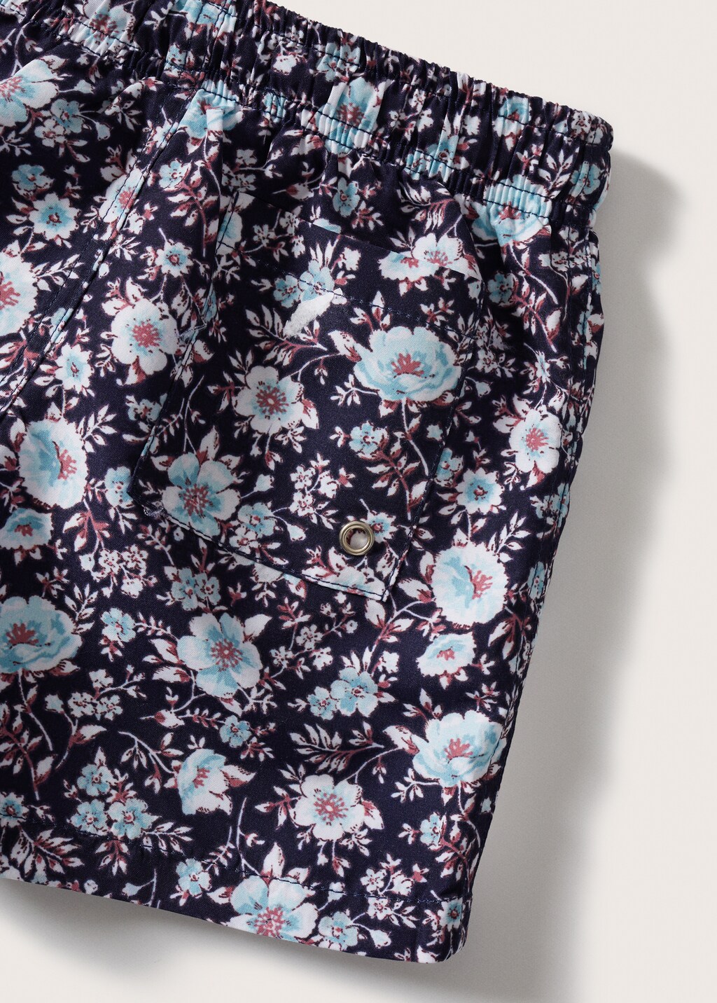 Floral print swimsuit - Details of the article 8