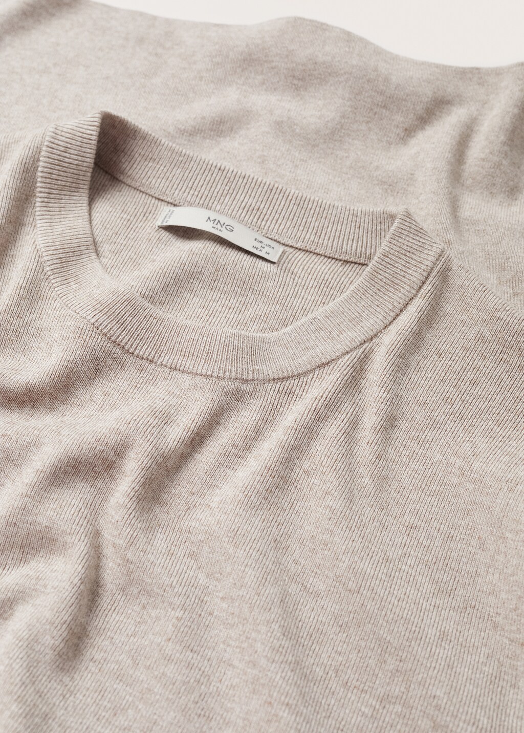 Knitted linen T-shirt - Details of the article 8