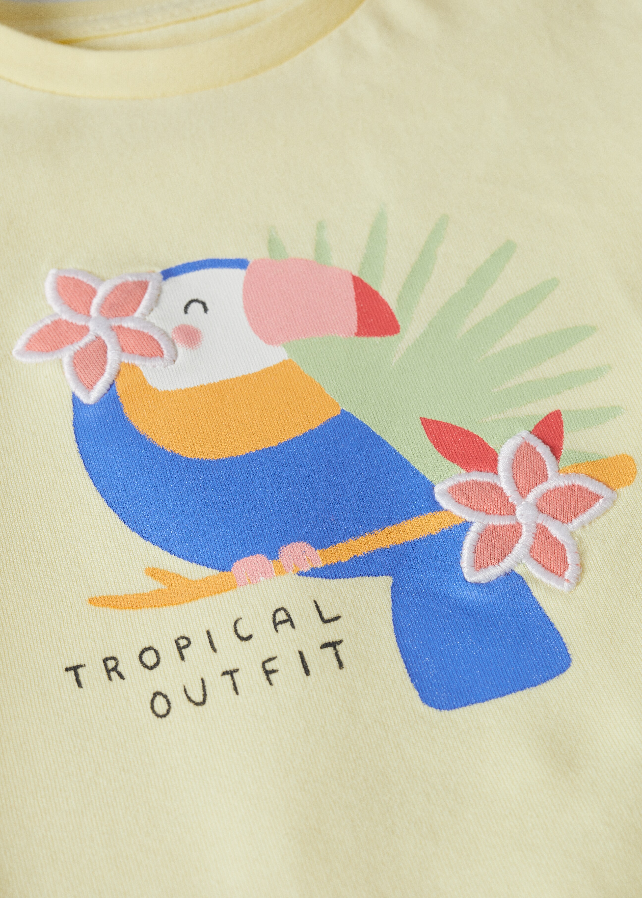 Tropical print T-shirt - Details of the article 9