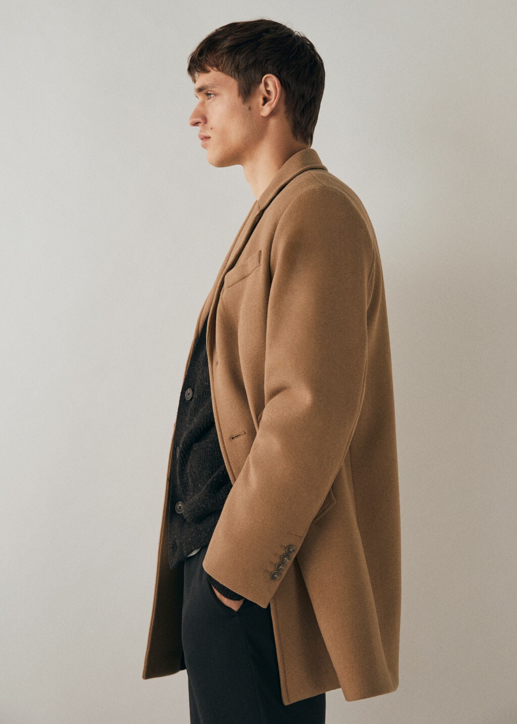 Recycled woollen coat - Details of the article 5