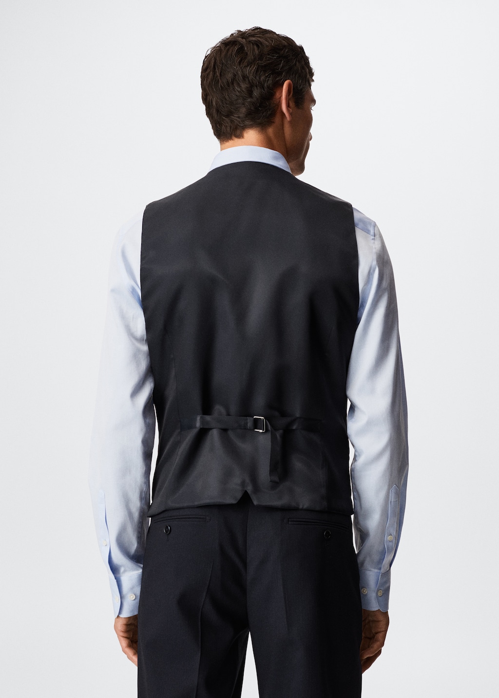 Gilet de costume slim fit - Verso de l’article