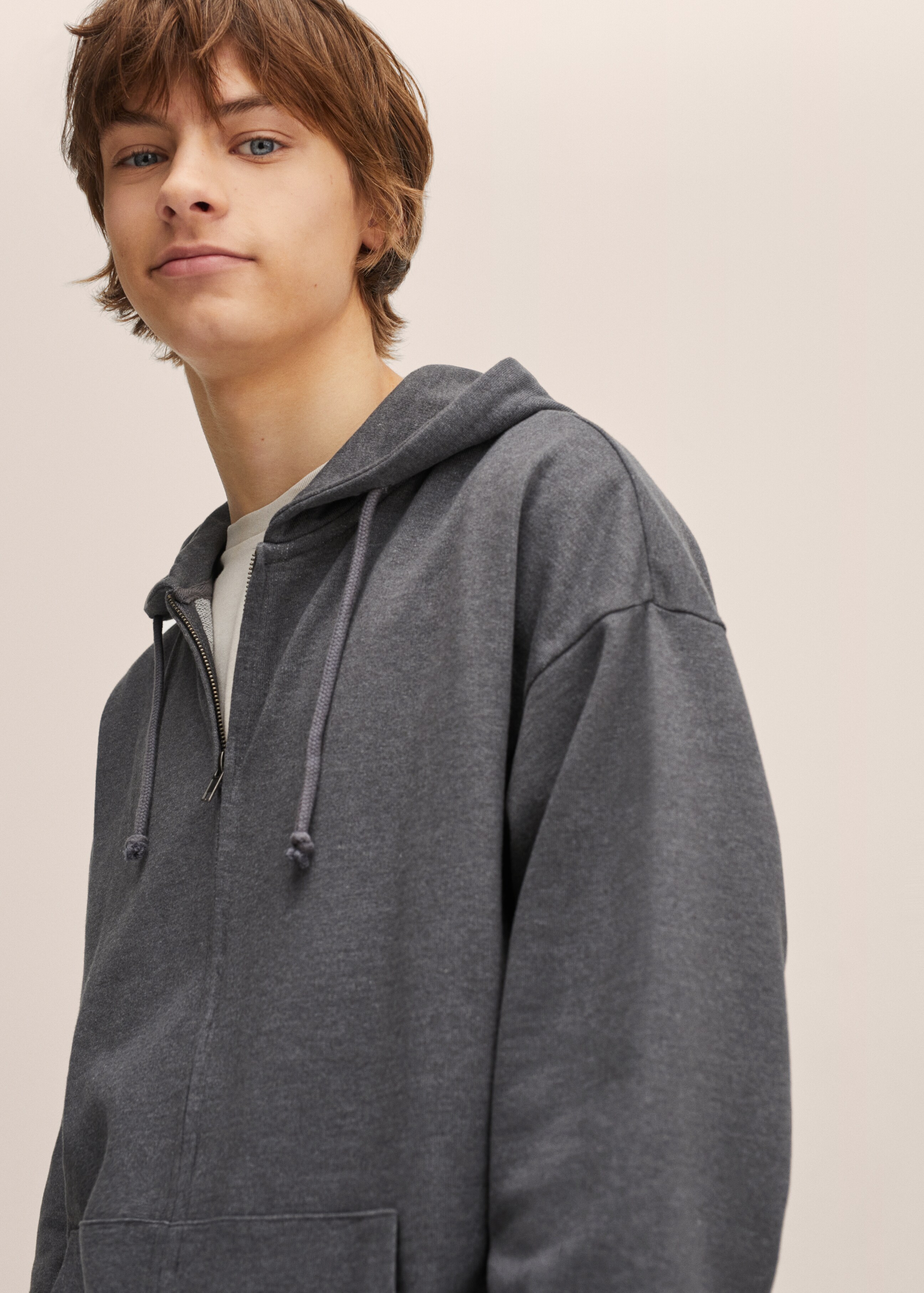 Zipped hoodie - Details of the article 2