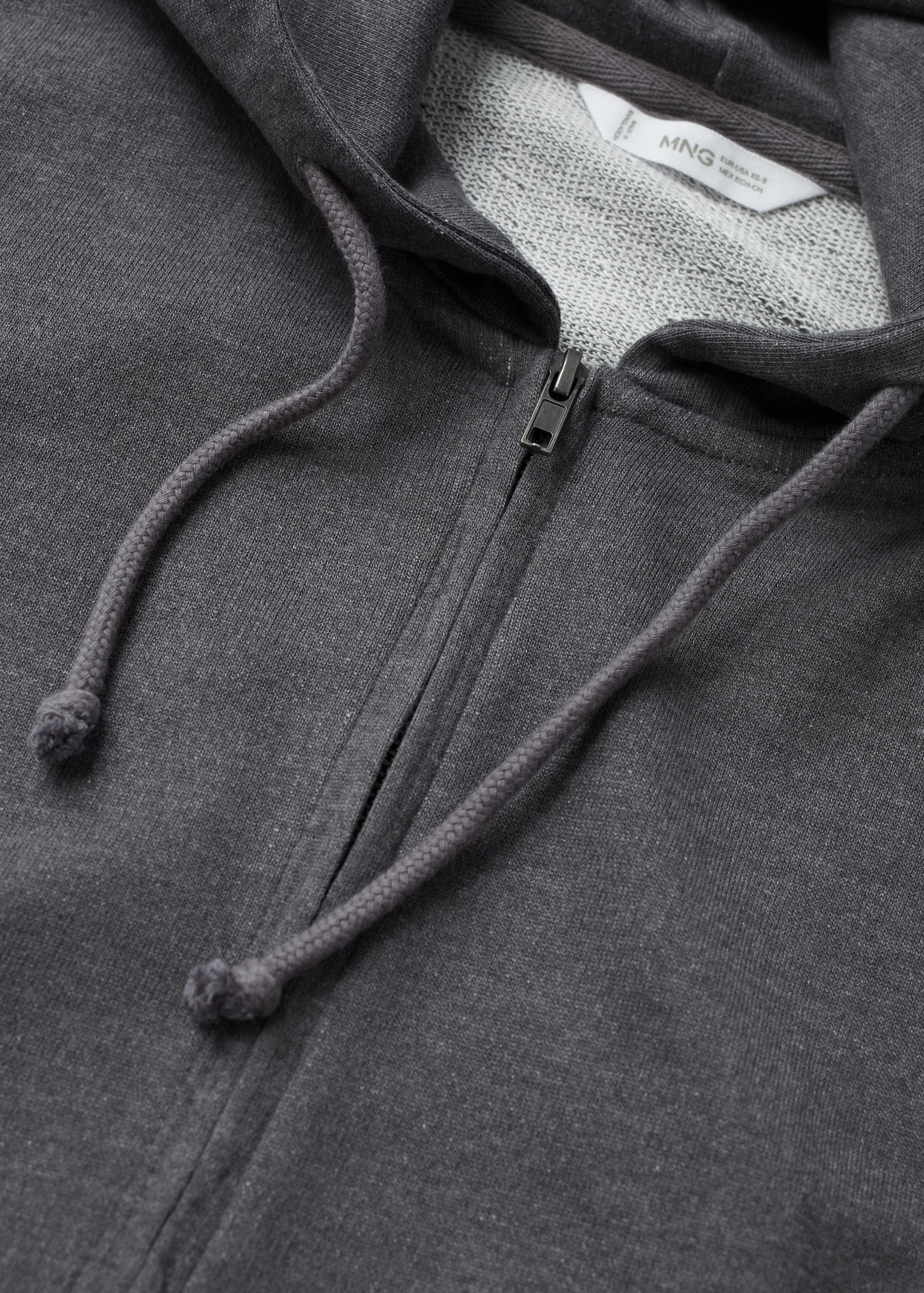 Zipped hoodie - Details of the article 8