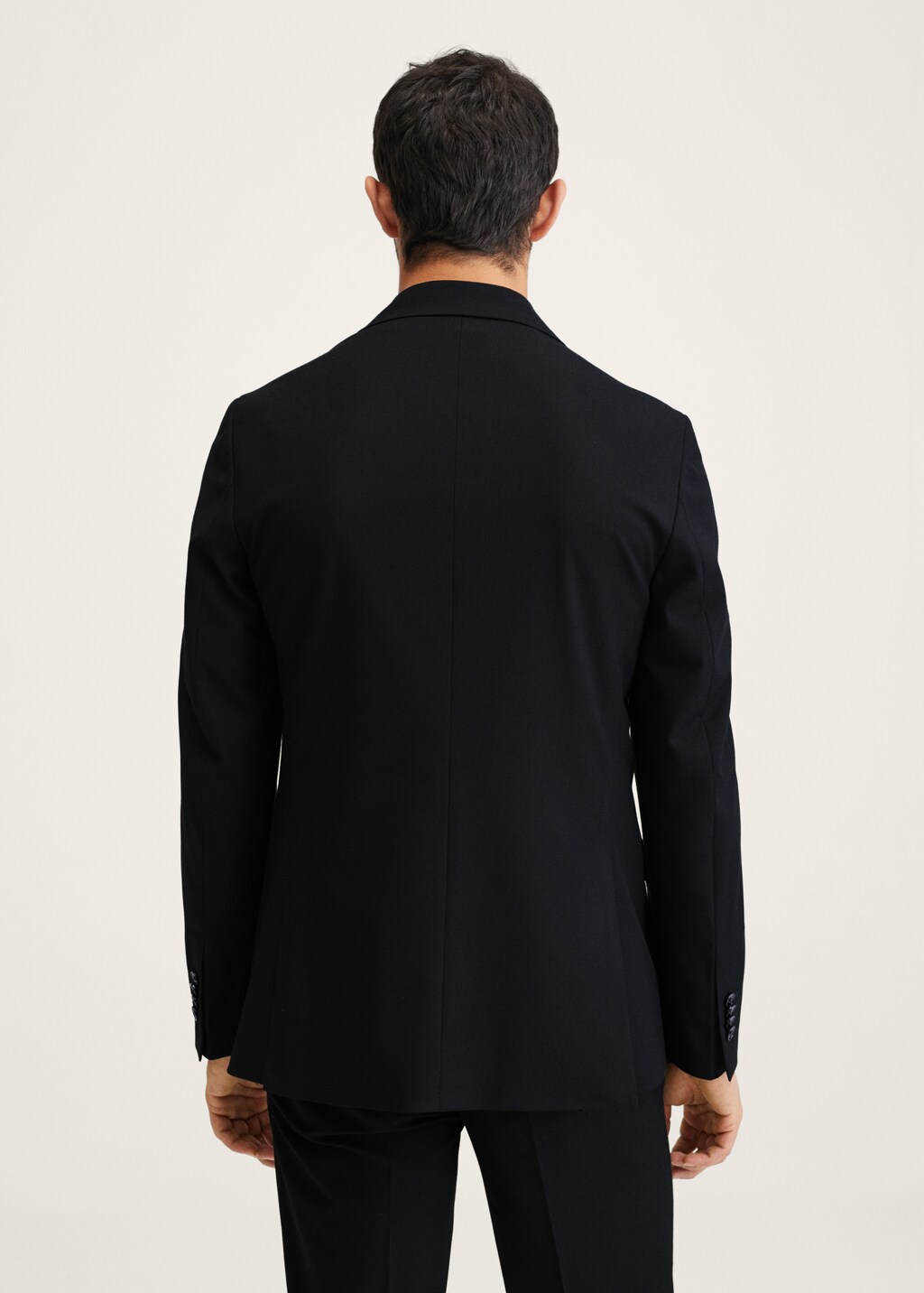 Veste costume slim fit croisée - Verso de l’article