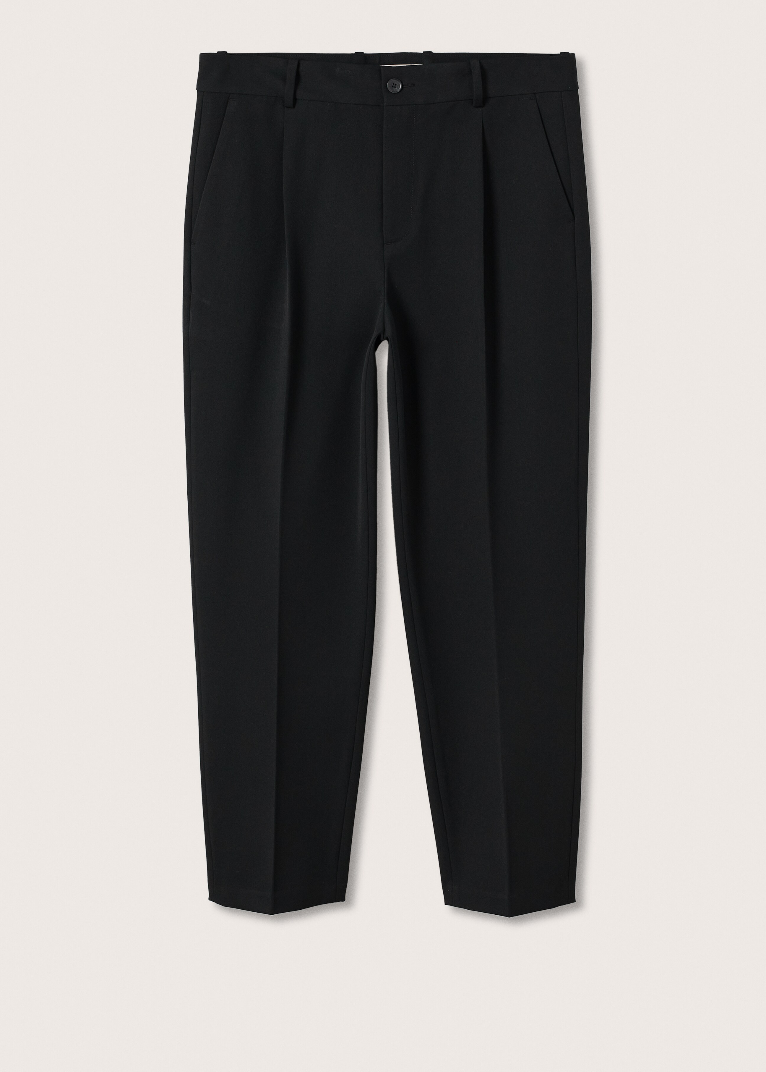Loose-fit pleated trousers  - Article without model