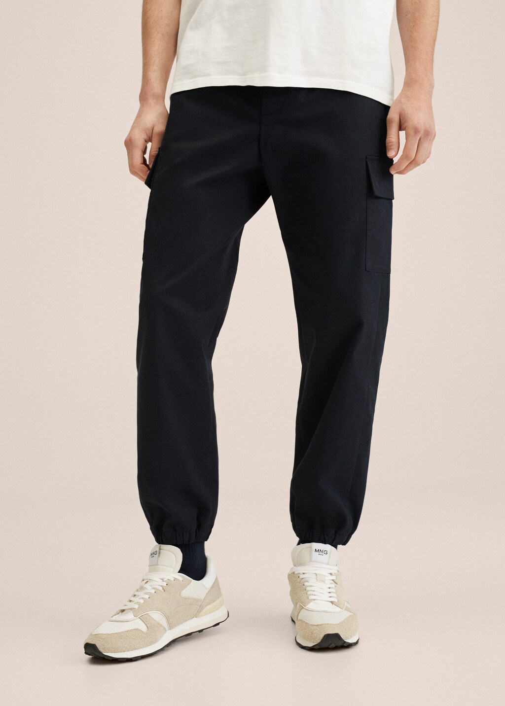 Cargo jogger trousers - Medium plane