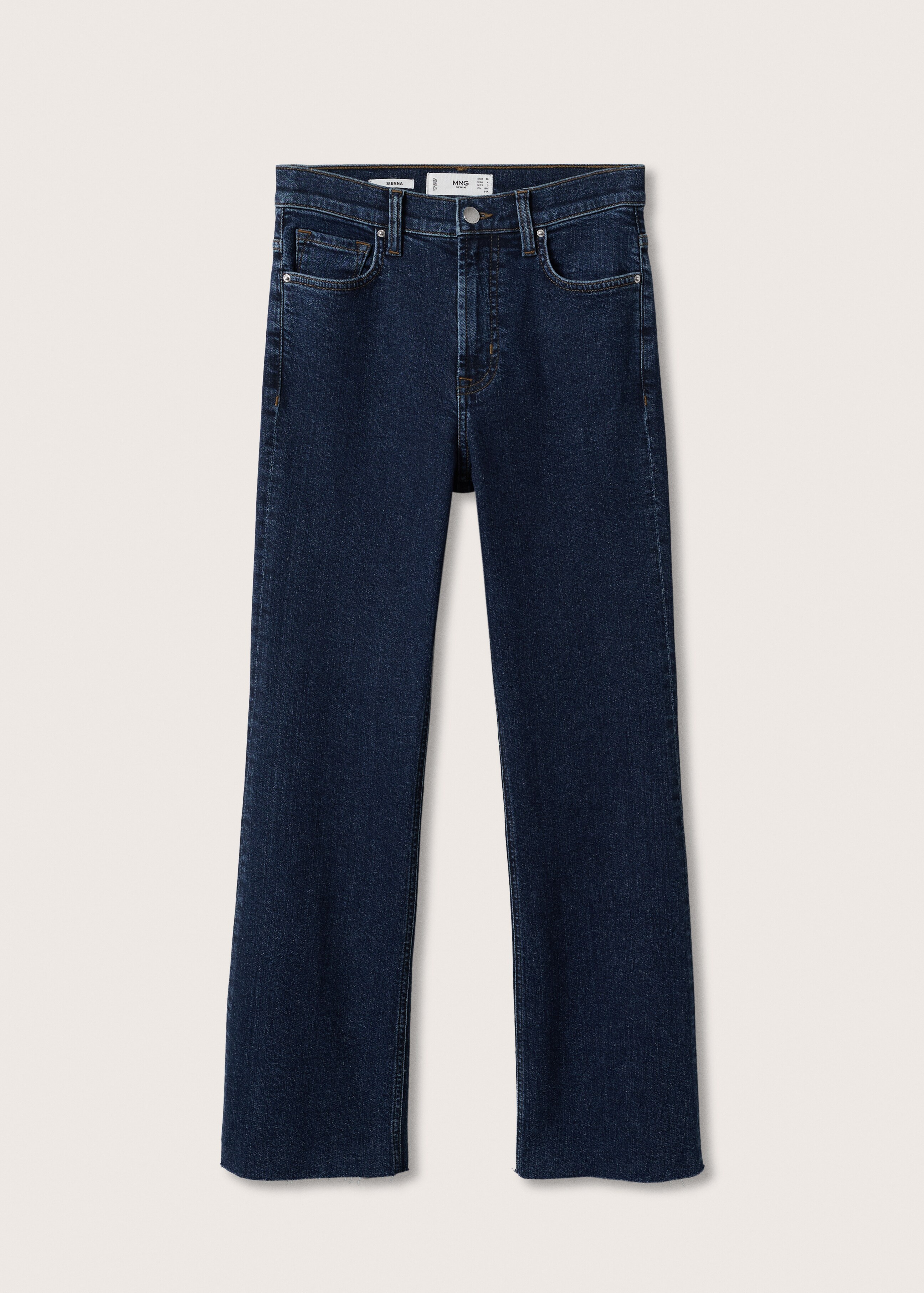 High-waist bootcut jeans - Article without model