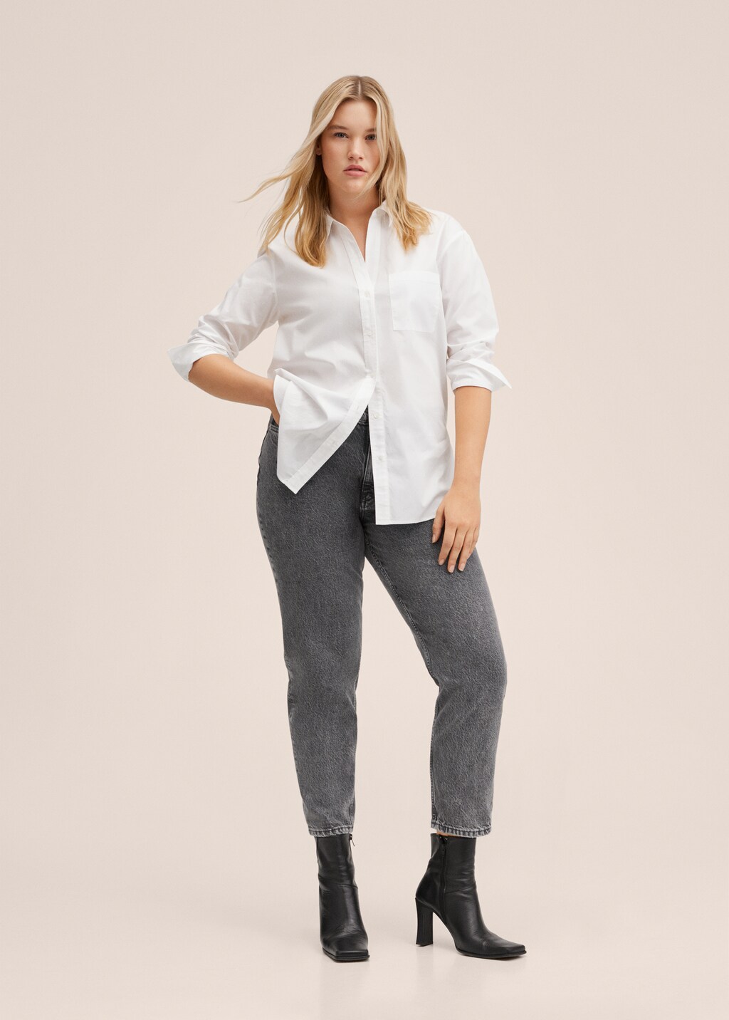 Mom-Jeans mit hohem Bund - Detail des Artikels 3