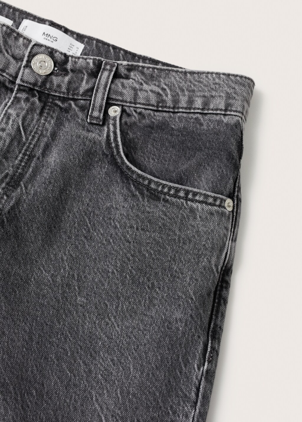 Mom high-waist jeans - Details of the article 8