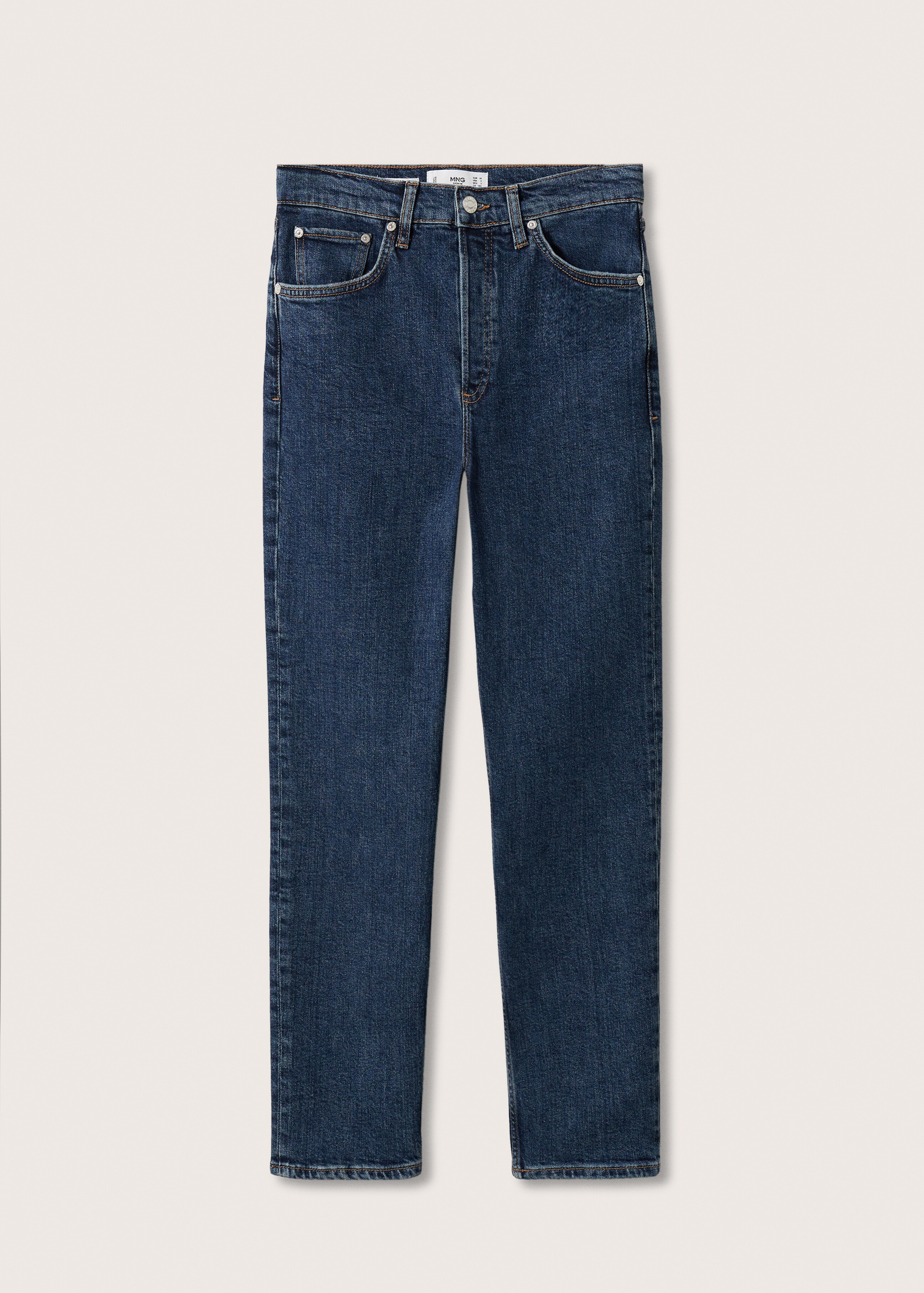 Slim mid-rise cropped jeans - Article without model