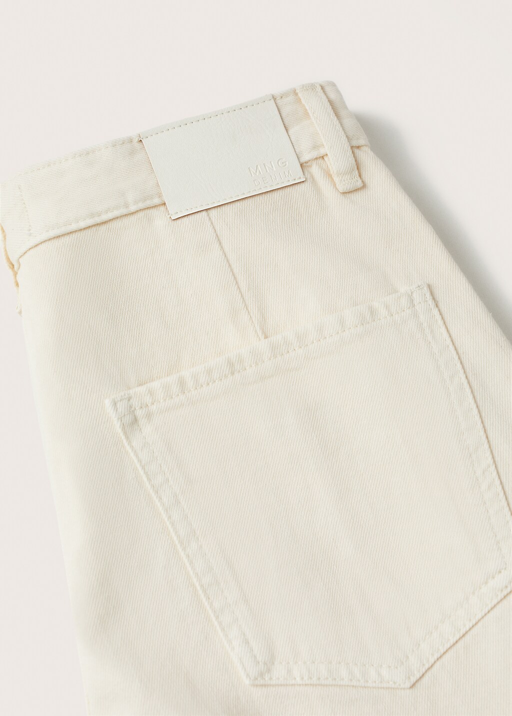 High-rise tapered jeans - Details of the article 8