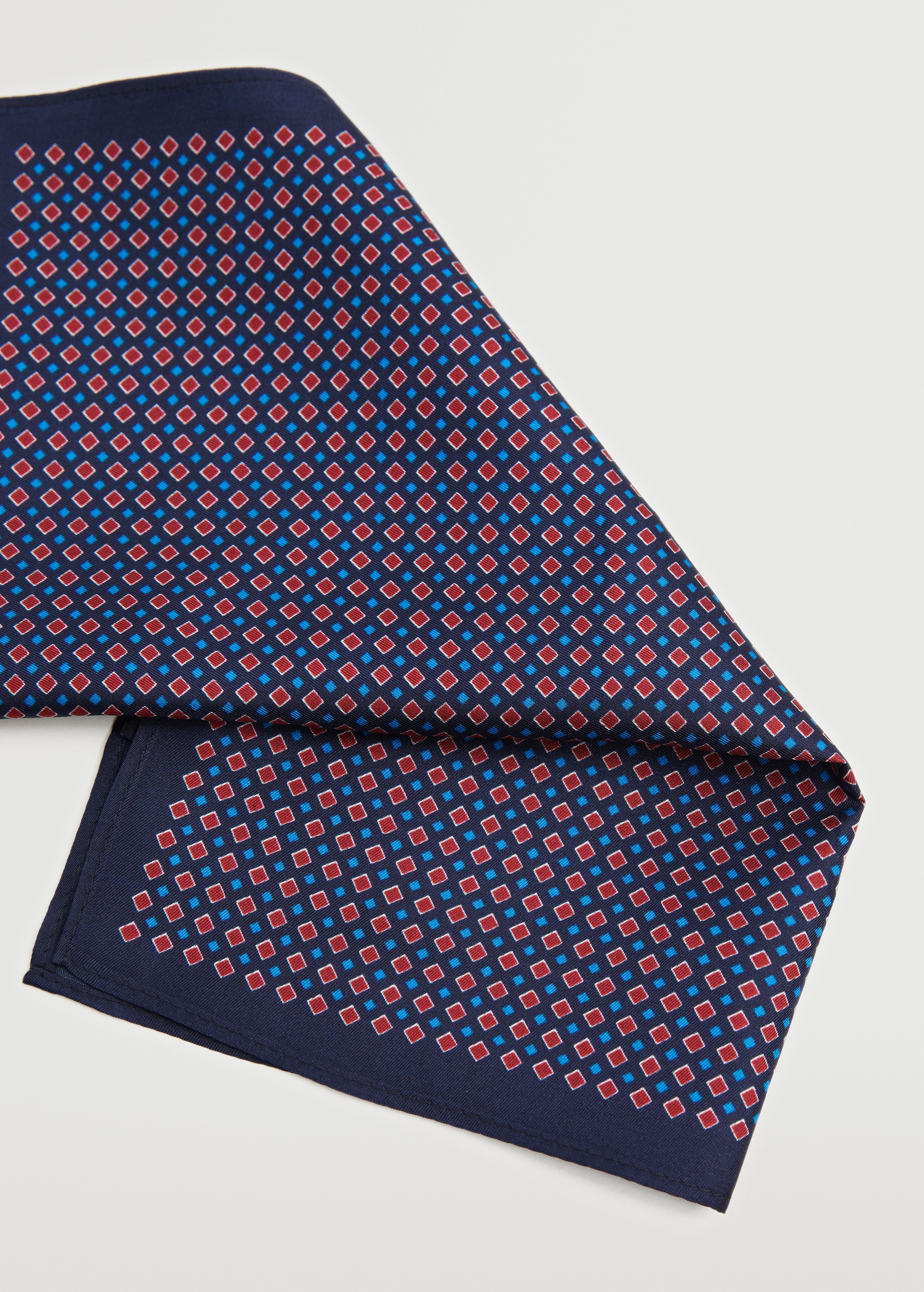 Printed silk pocket square - Details of the article 2