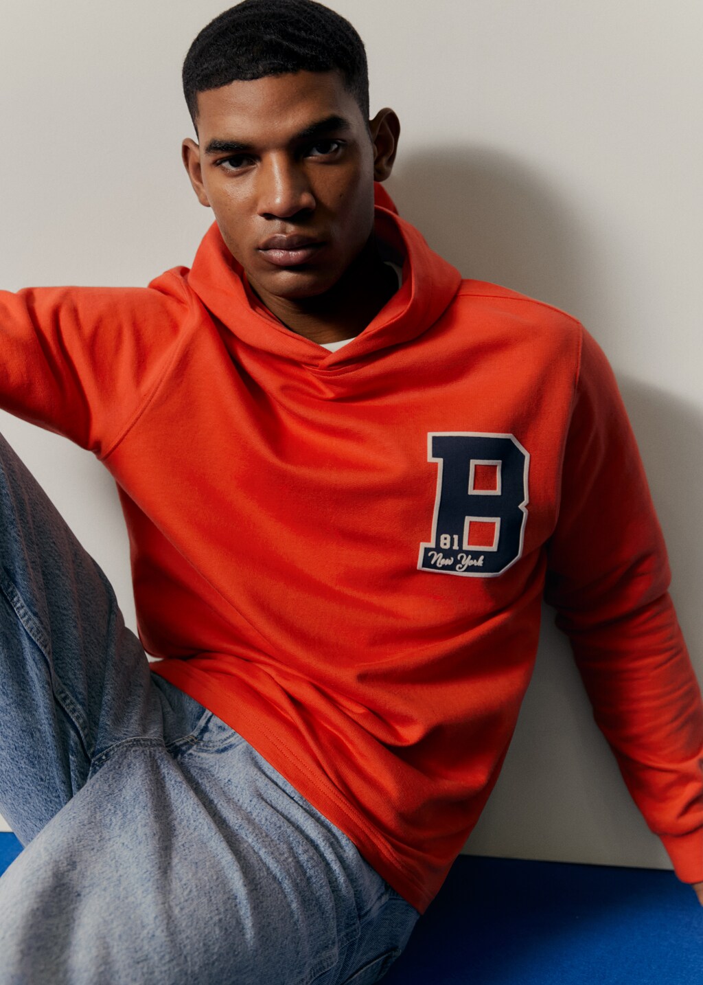 College-print sweatshirt - Details of the article 5