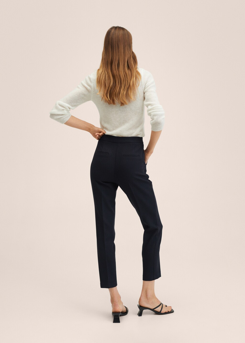 Pantalon skinny crop - Verso de l’article