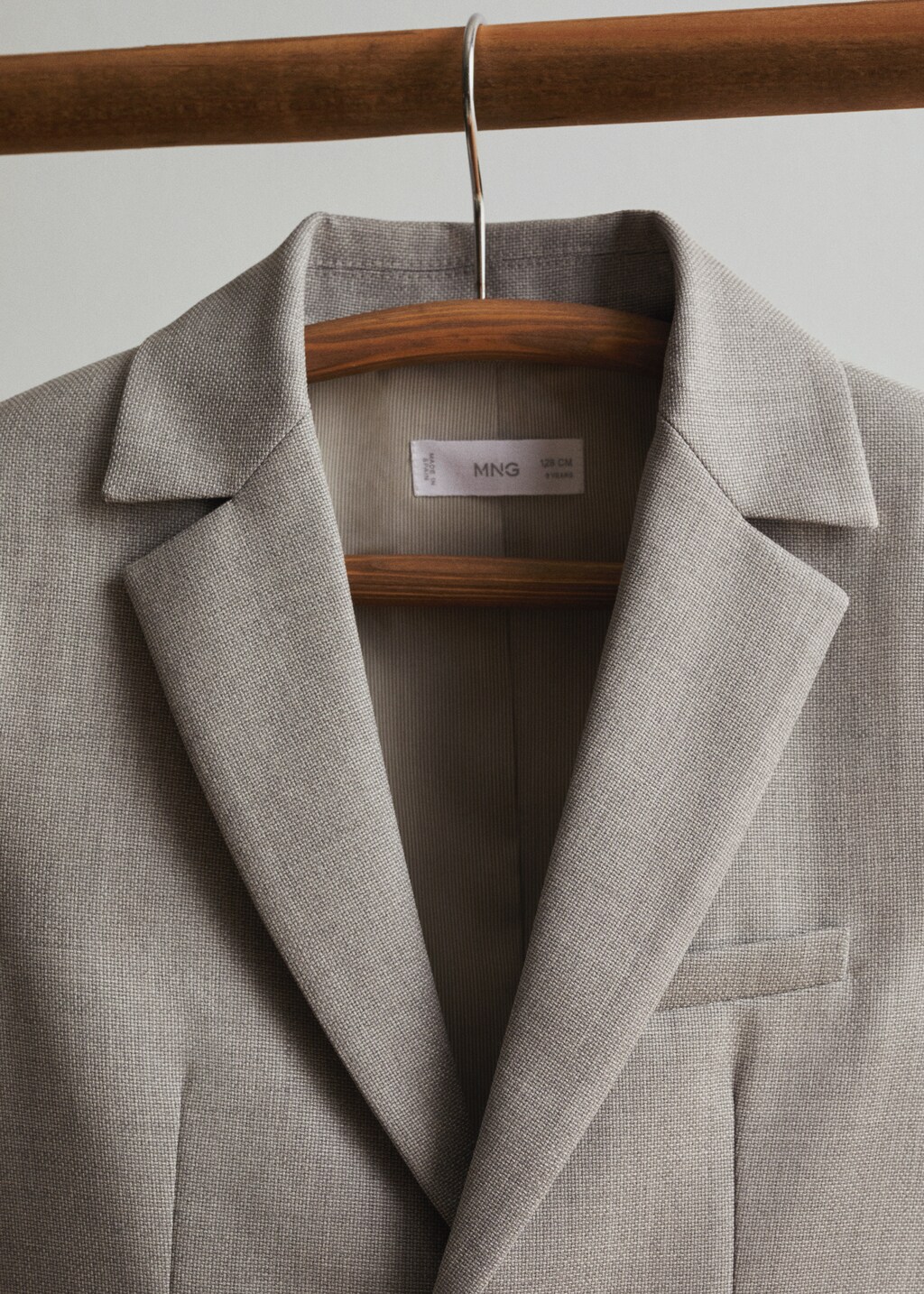 Slim-fit suit jacket - Medium plane