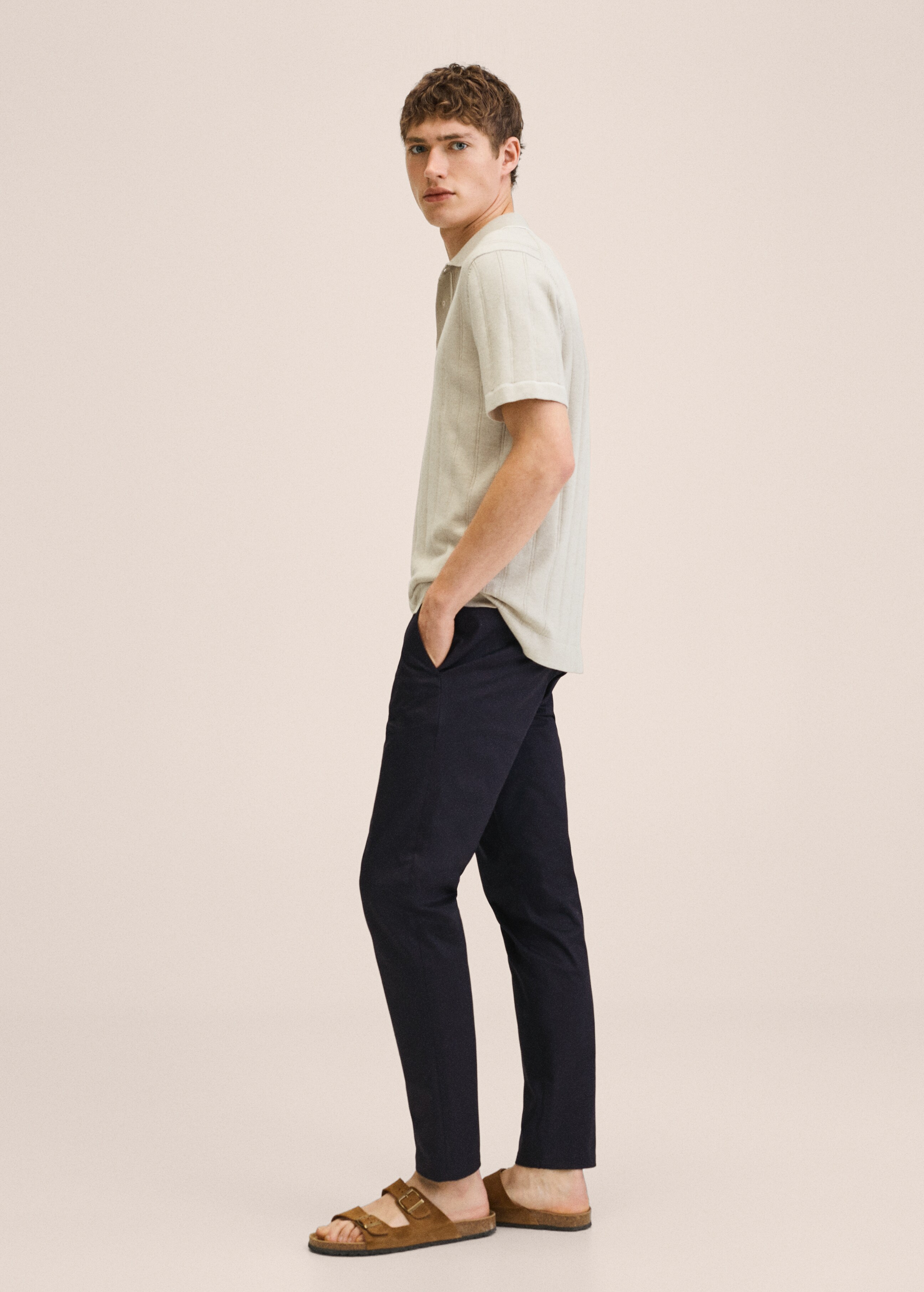 Skinny chino trousers - Details of the article 2