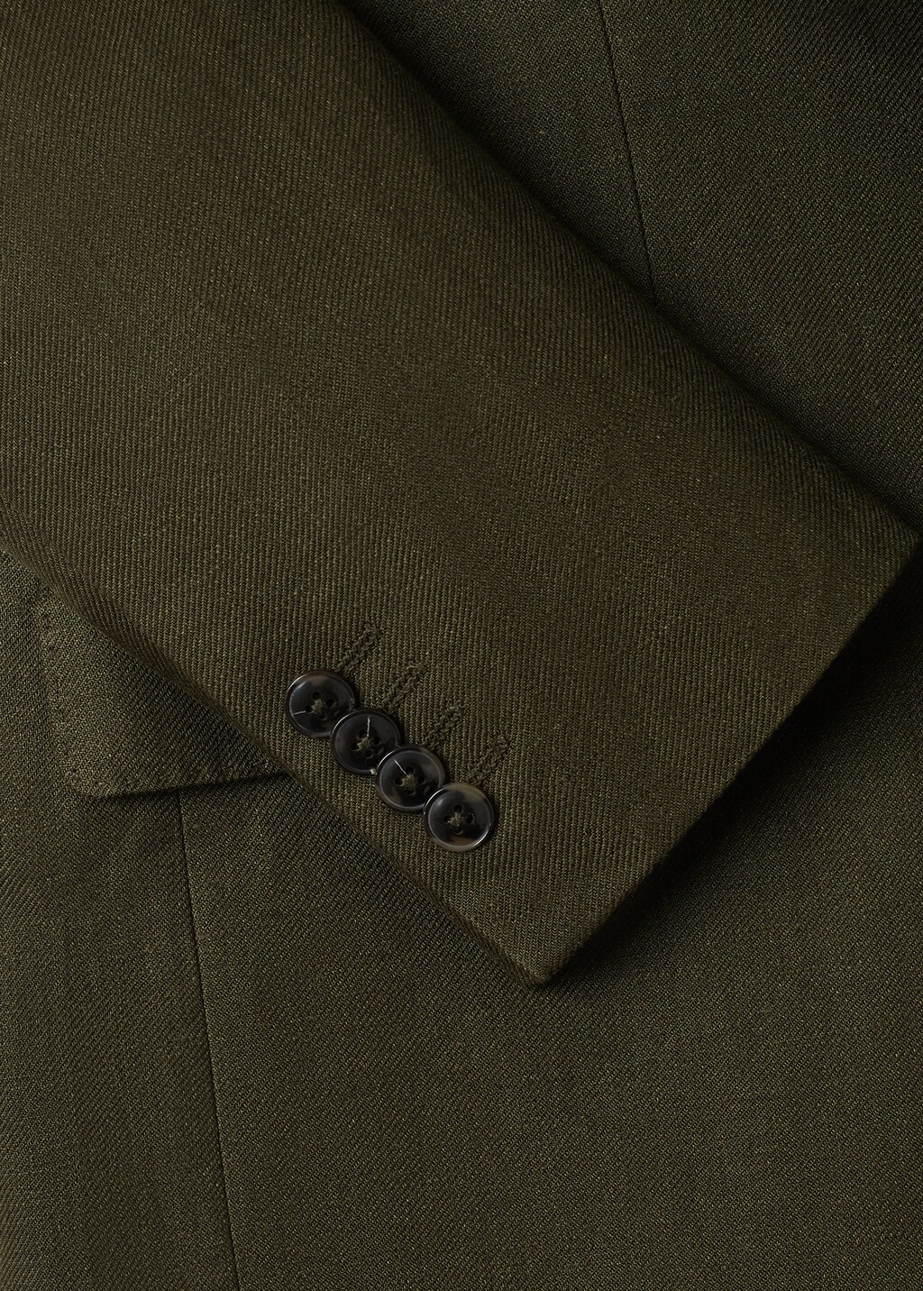 Slim fit linen suit blazer - Details of the article 7