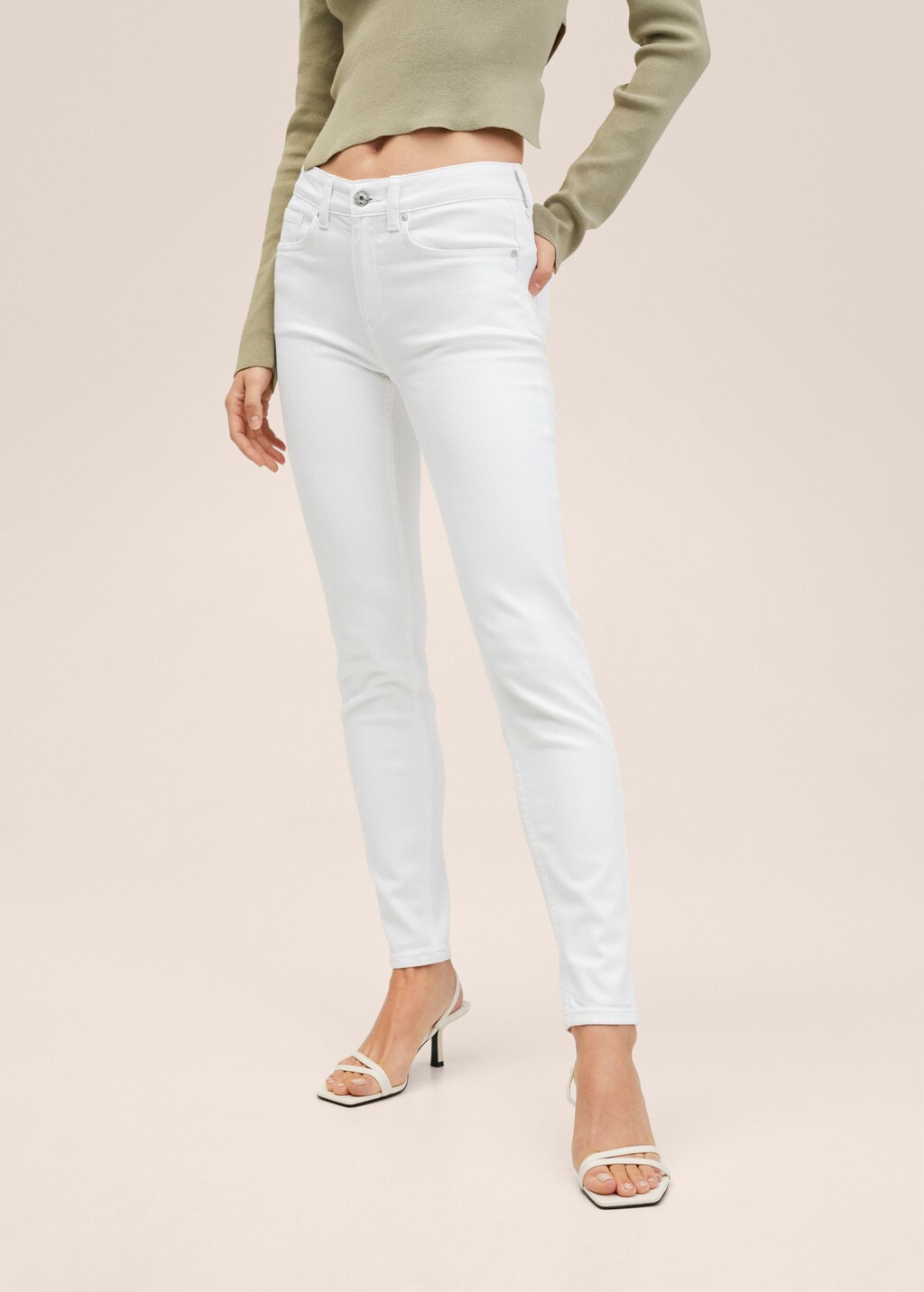 Skinny push-up jeans - Medium plane