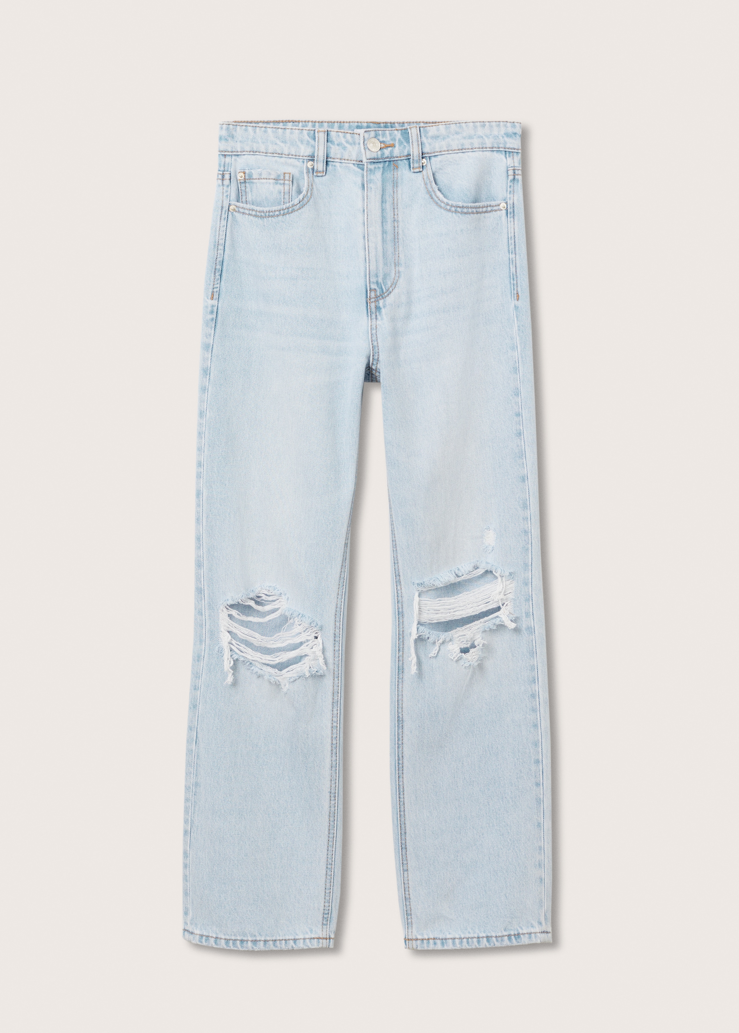 Ripped details boyfriend jeans - Article without model