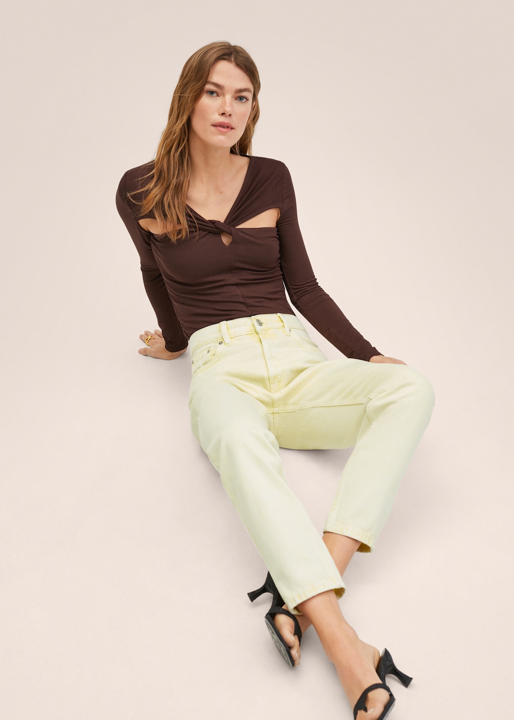 Mom high-waist jeans - Details of the article 6