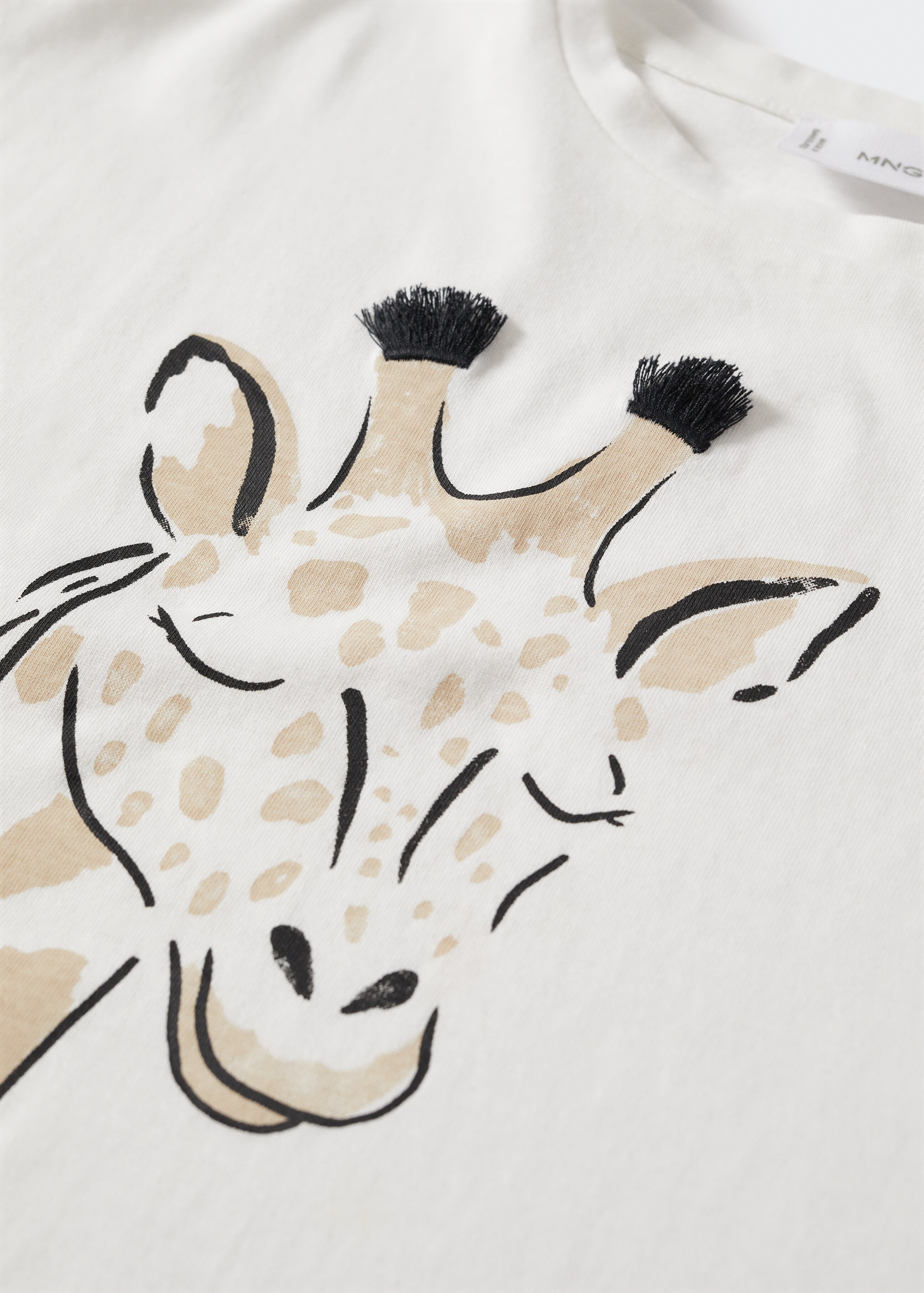 Bavlněné pyžamo s potiskem žirafy - Detail zboží 9