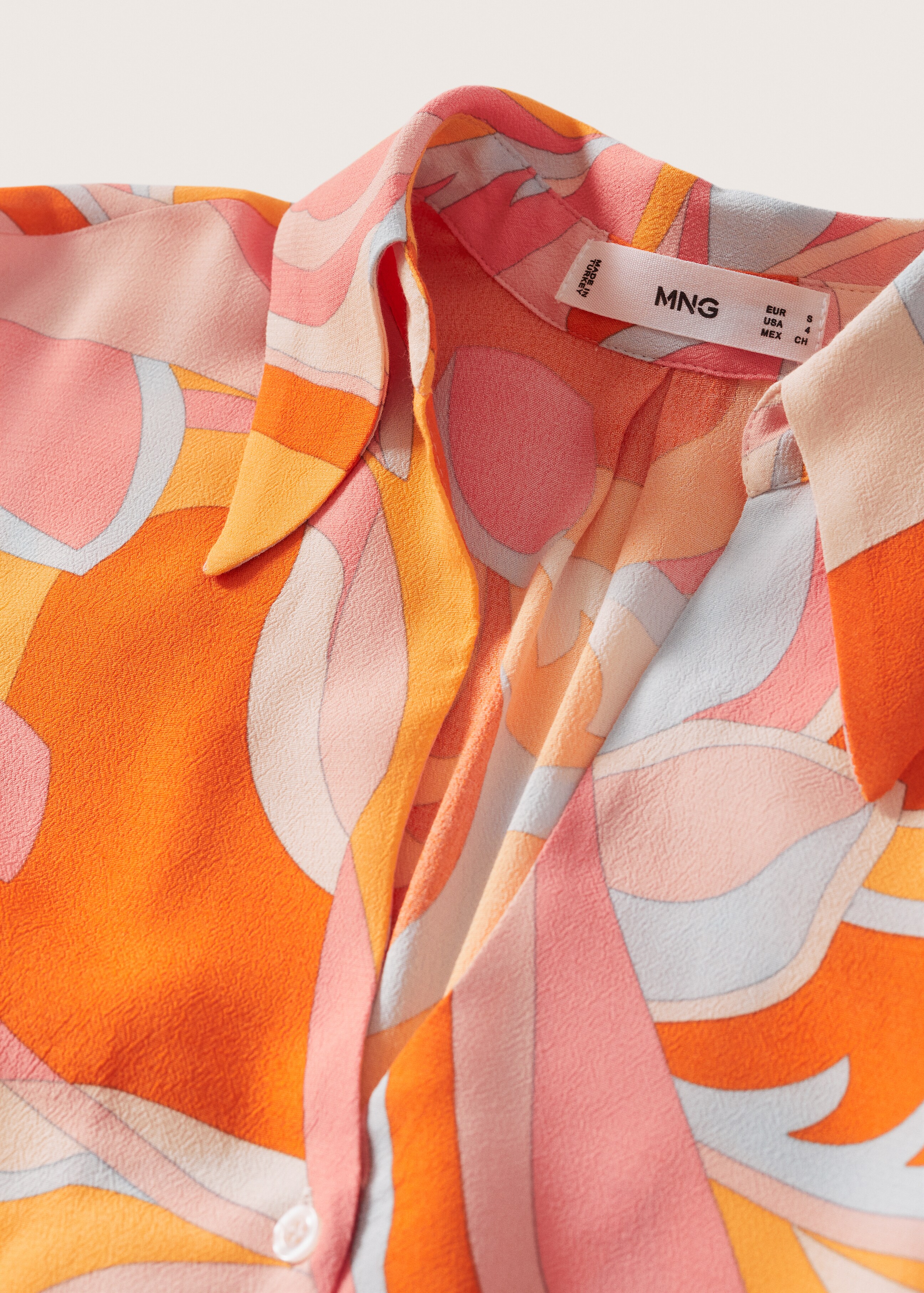 Flowy printed dress - Details of the article 8