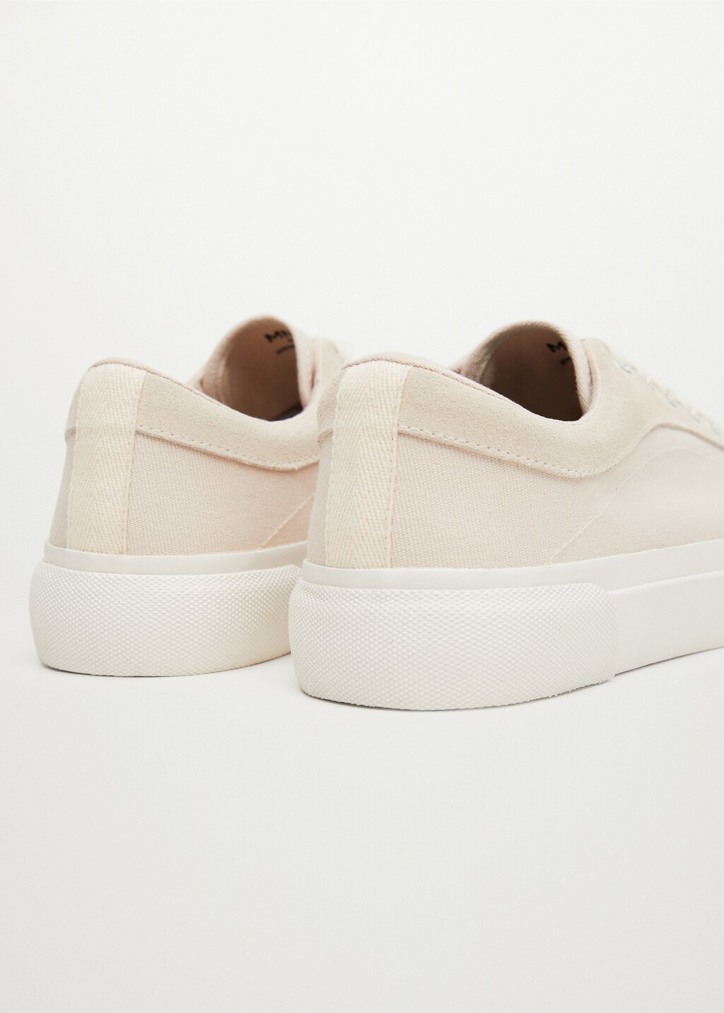 Combined leather sneakers - Details of the article 2