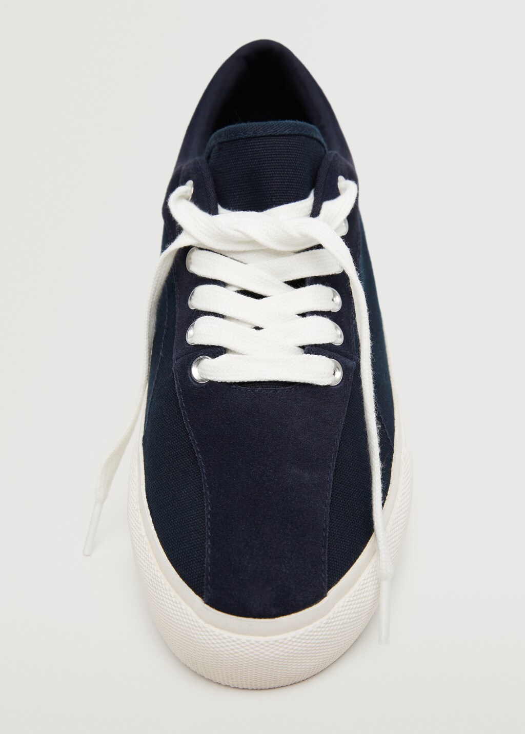 Combined leather sneakers - Details of the article 3